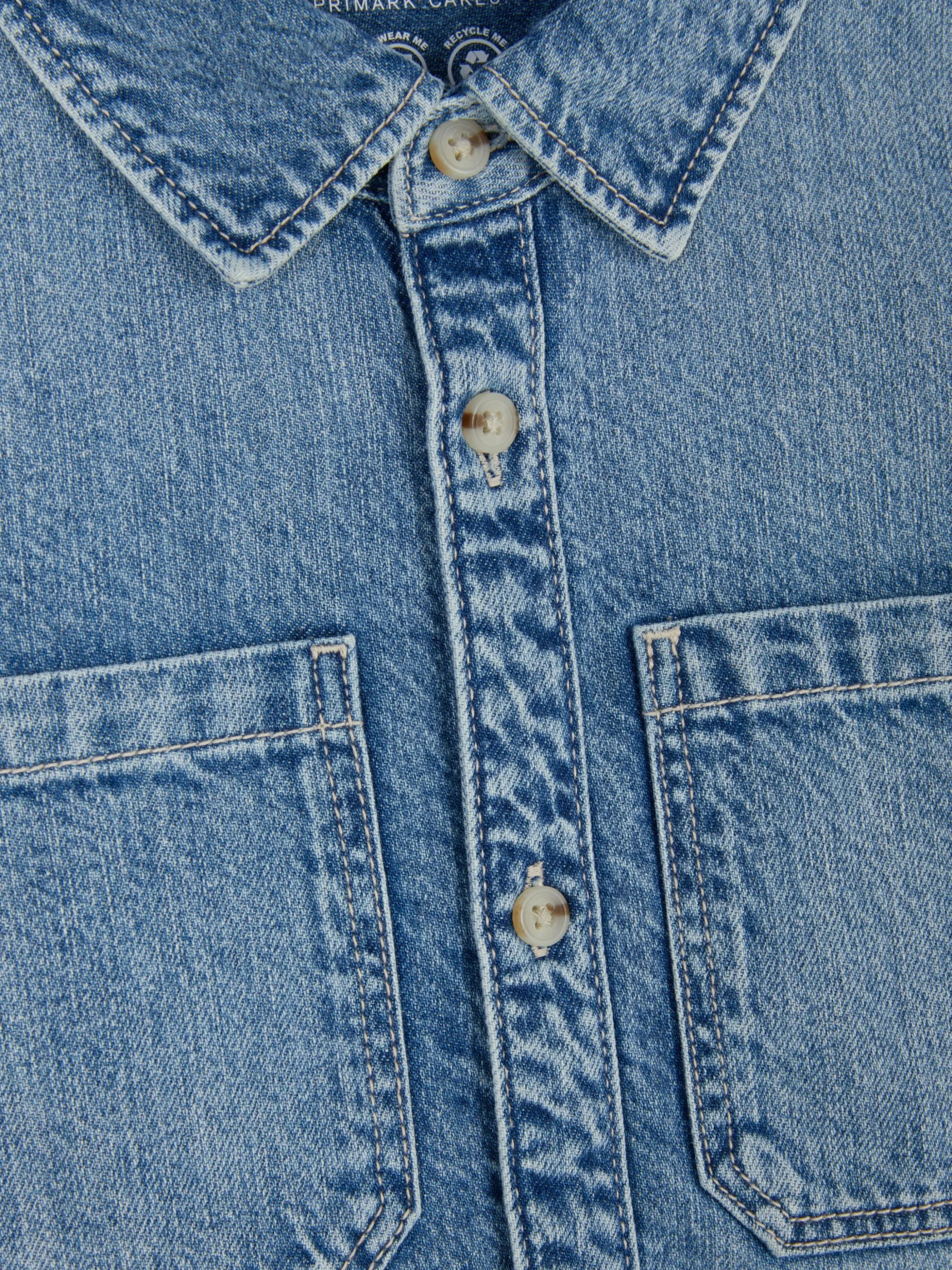 Long Sleeve Denim Shirt