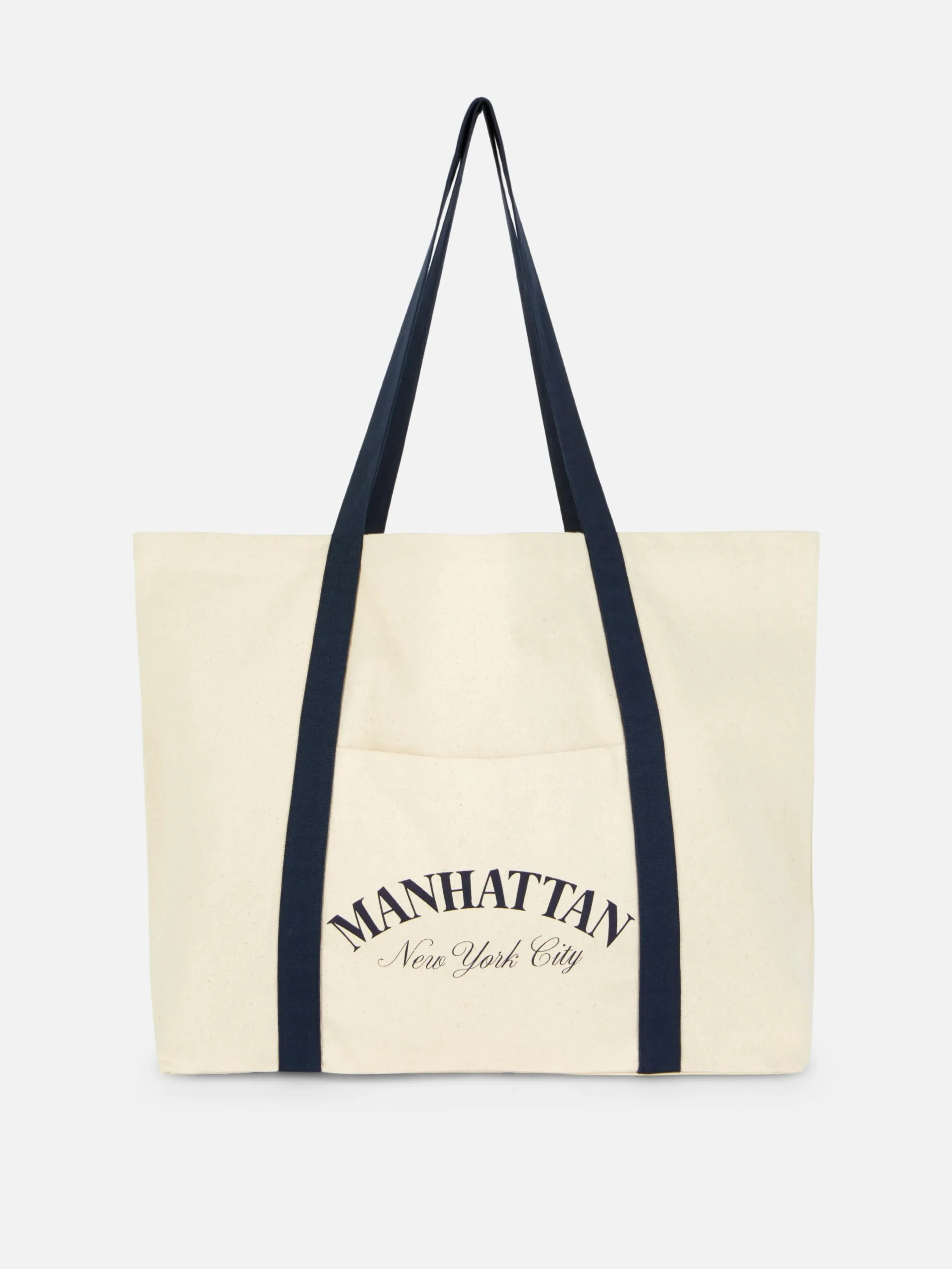 Manhattan Oversized Canvas Tote