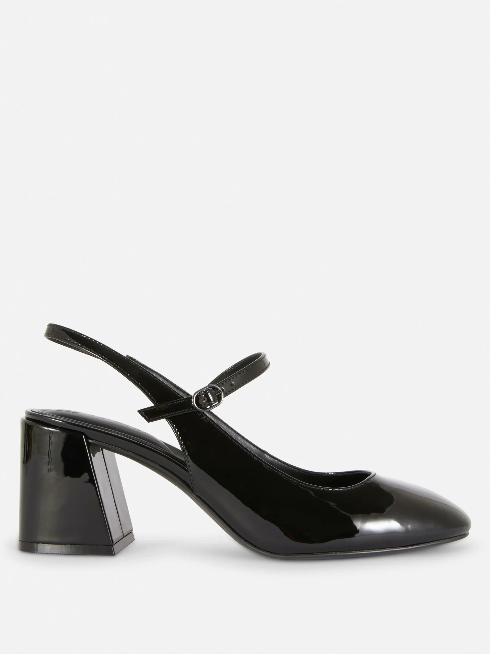 Mary Jane Slingback Court Heels