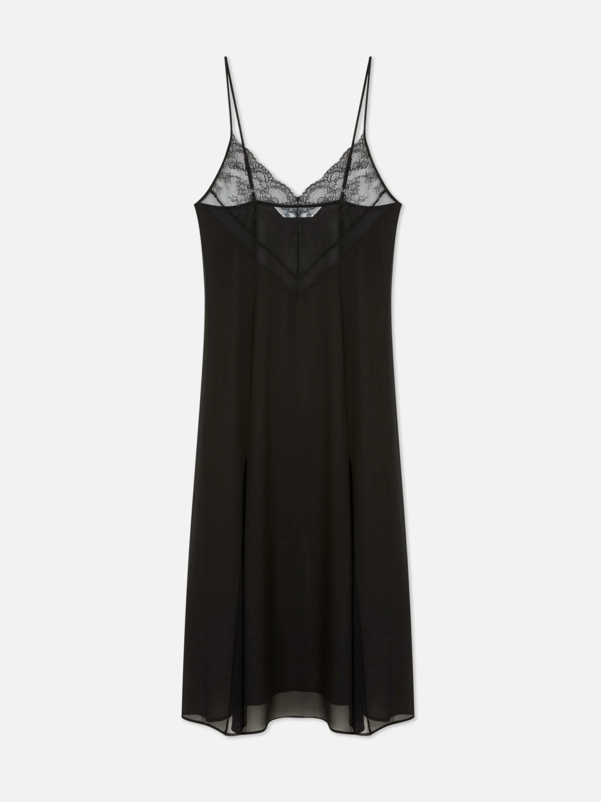 Mesh And Lace Chemise Nightdress