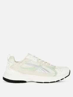Mesh Panel Sports Sneakers