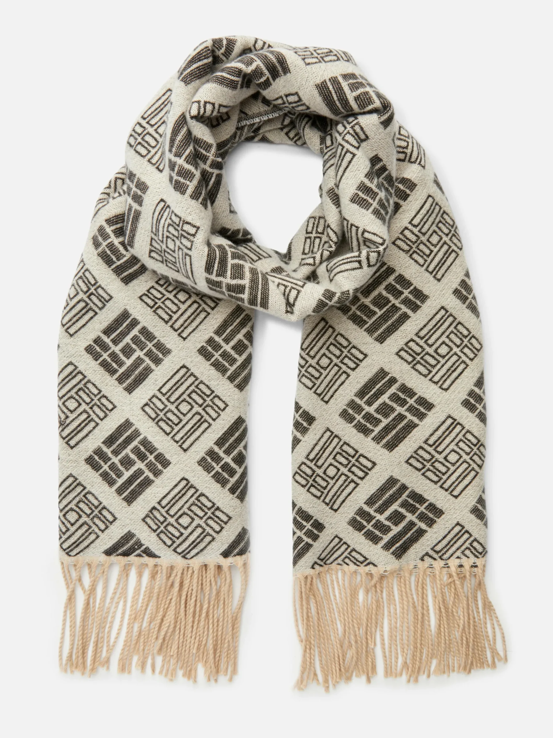 Monogram Graphic Scarf