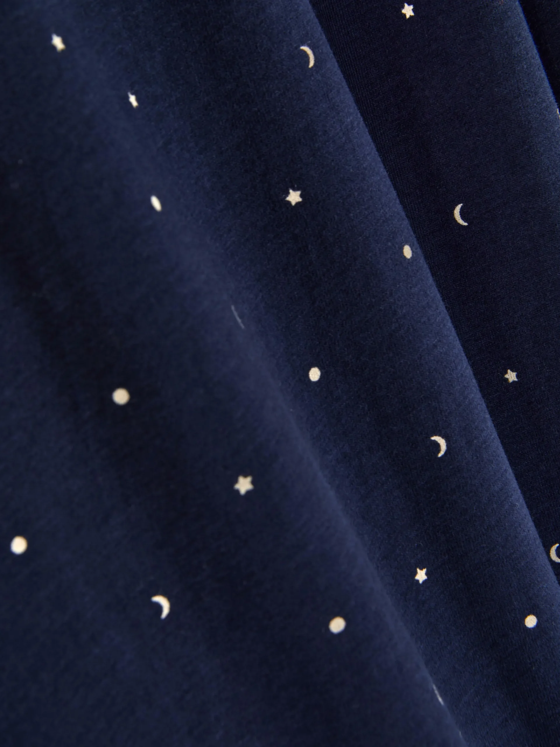 Moon And Stars Wide Leg Pajama Bottoms