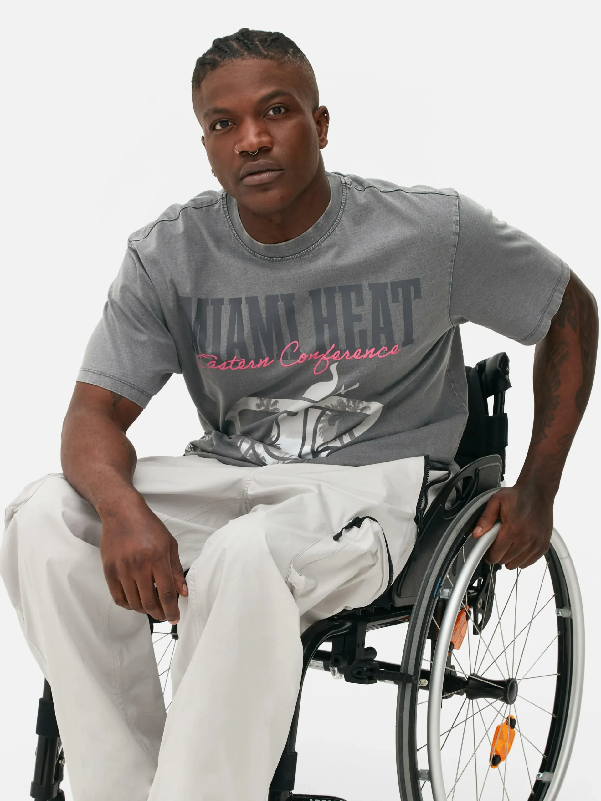 NBA Miami Heat Acid Wash T-Shirt