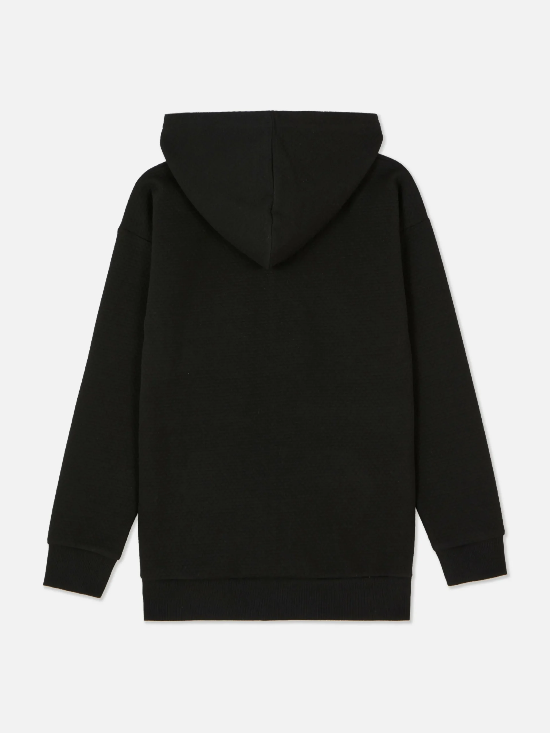 Older Boy Textured Zip Hoodie