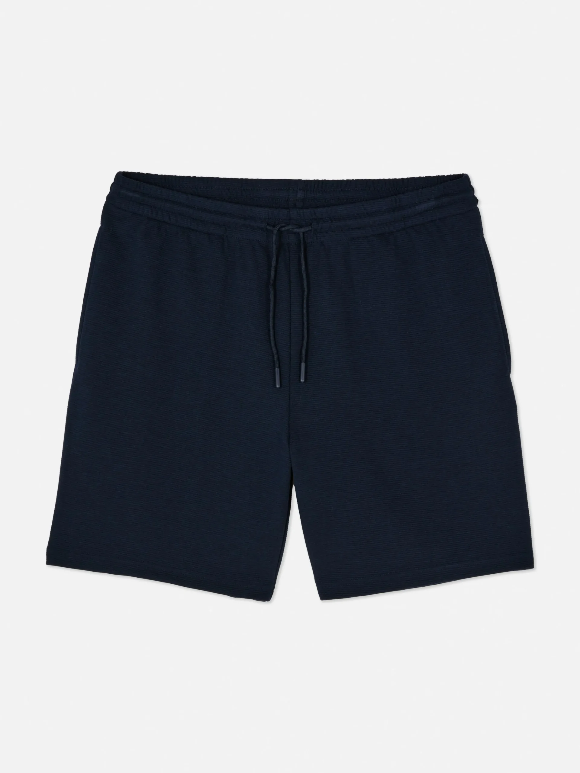 Ottoman Ribbed Pajama Shorts