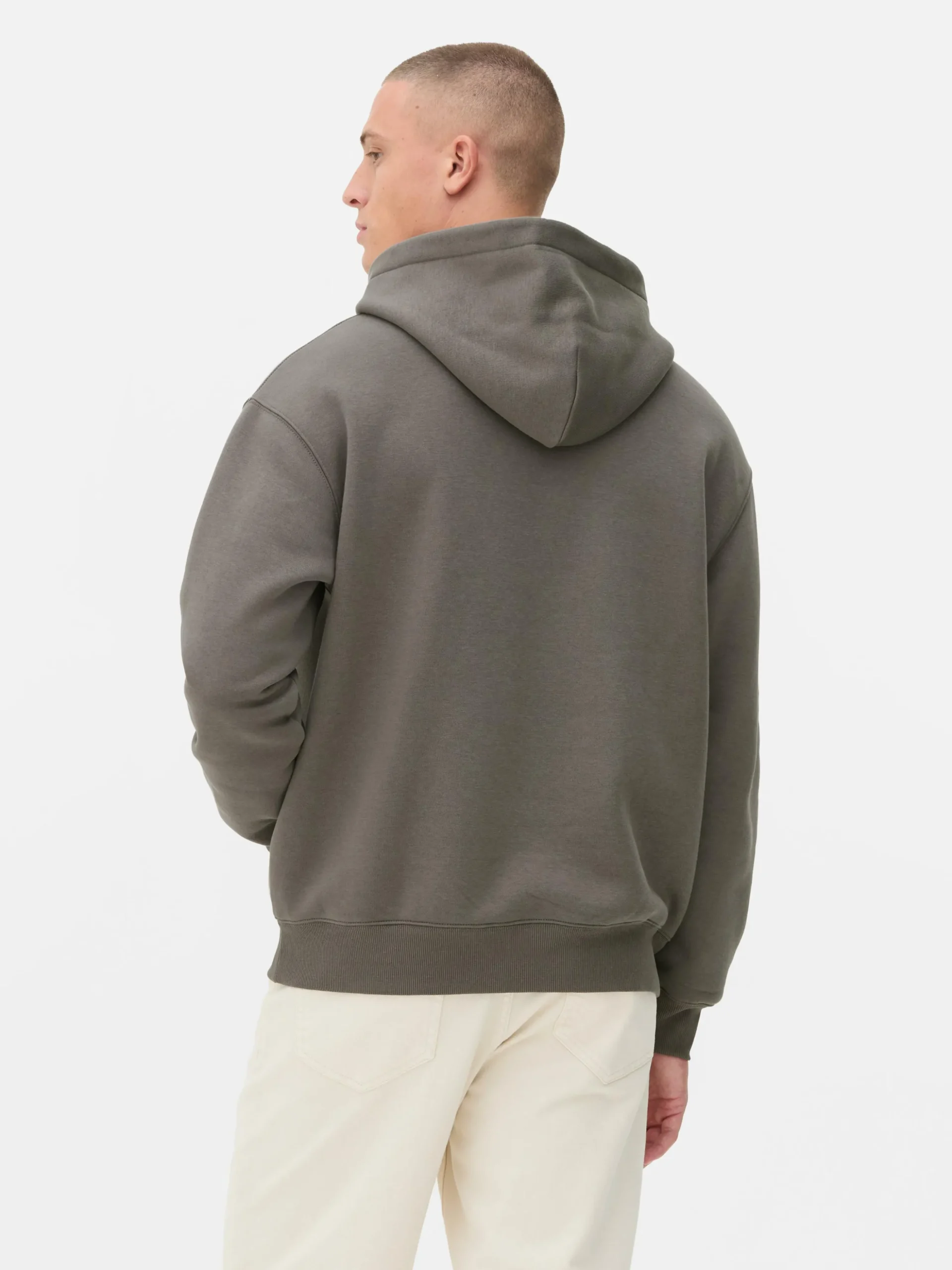 Oversized Jersey Hoodie