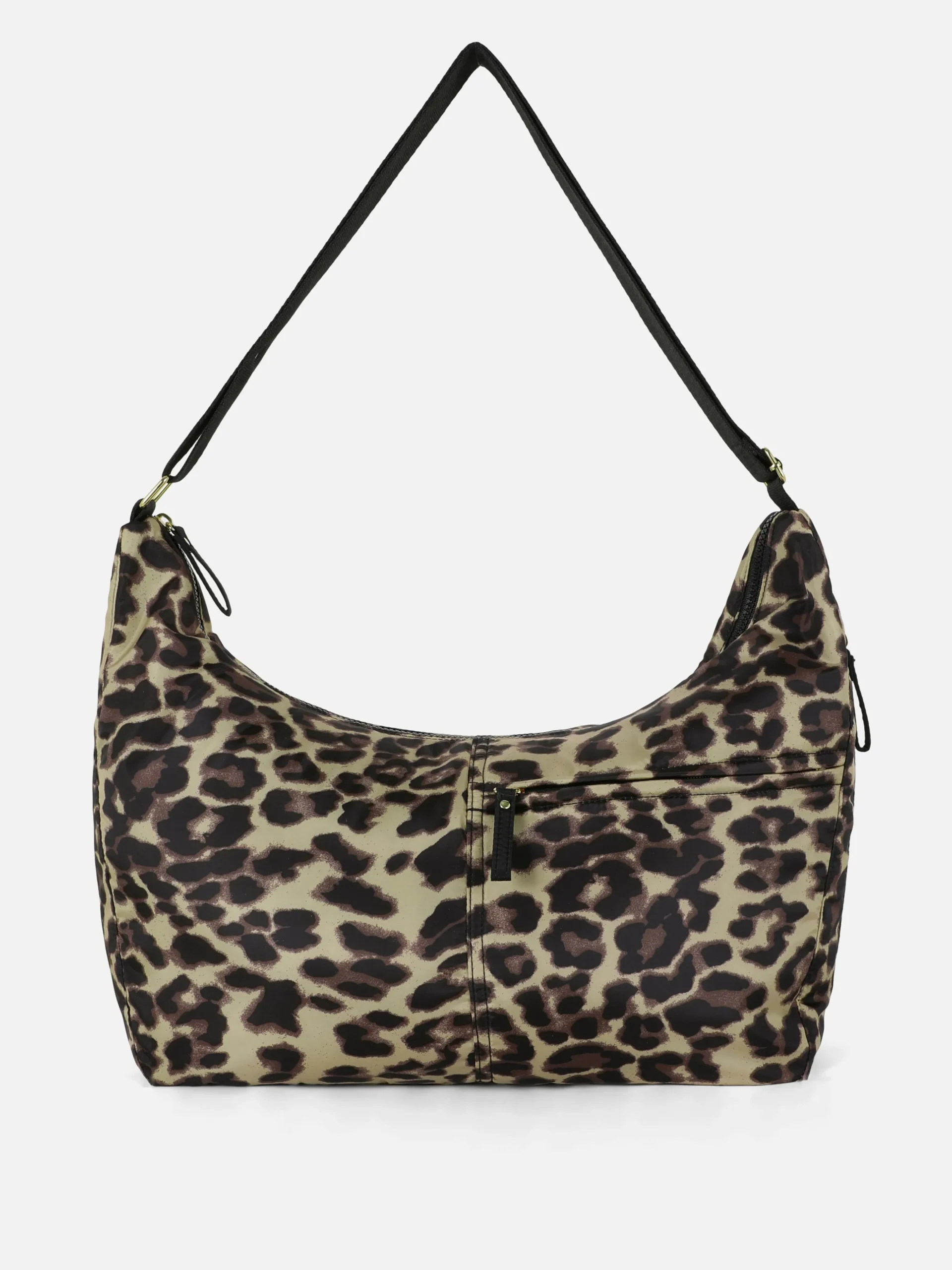 Oversized Leopard Sling Bag