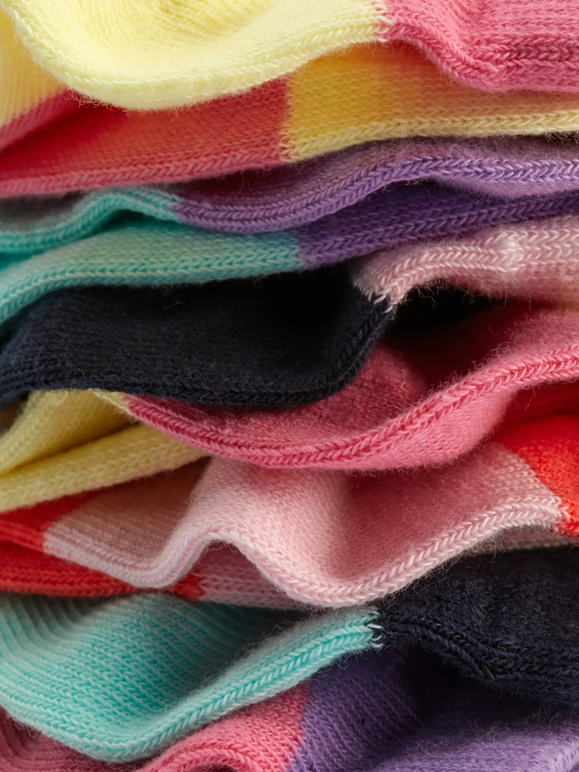 7-Pack Color Block Sneaker Socks