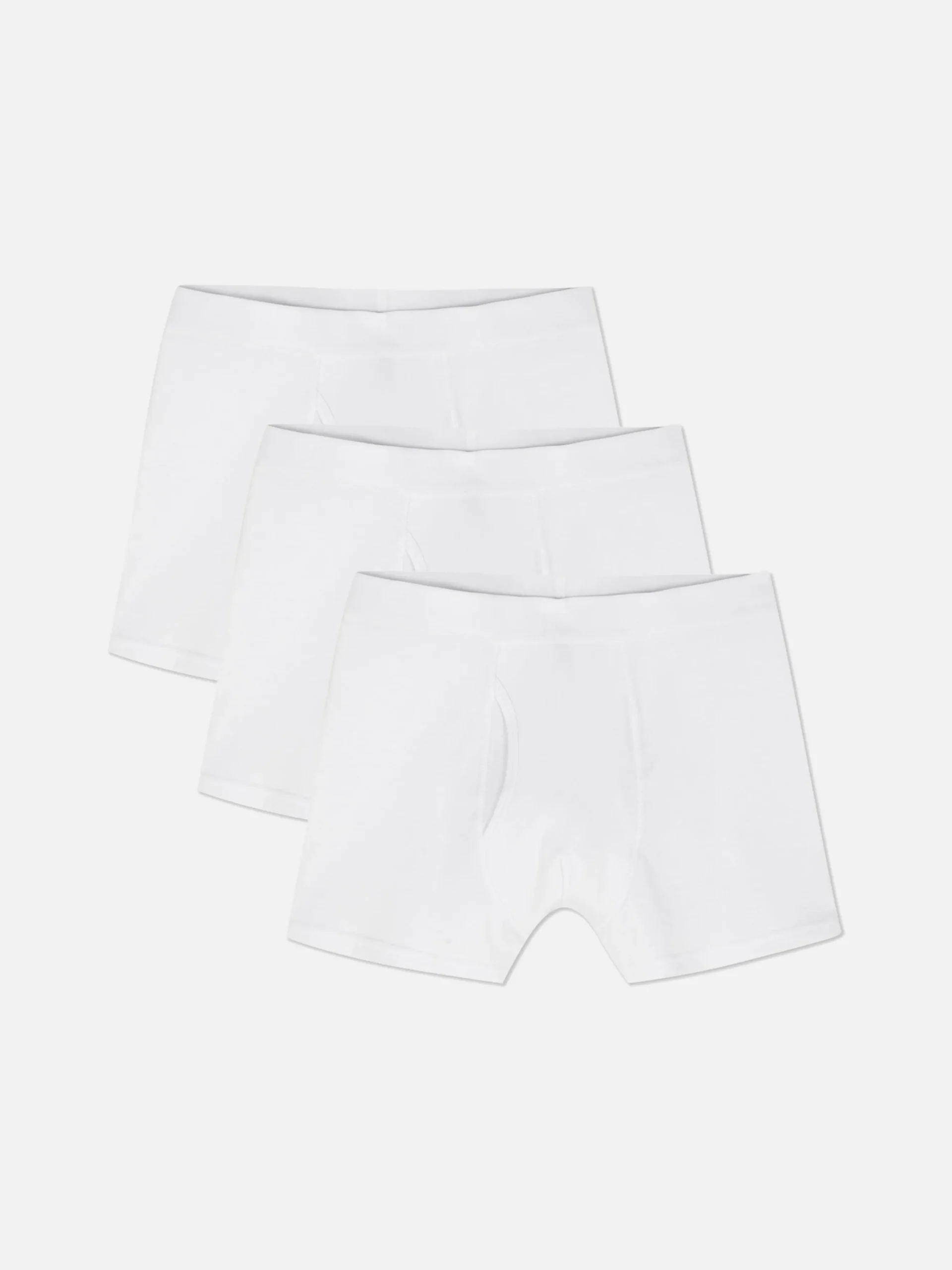 3-Pack Cotton Blend Trunk Briefs