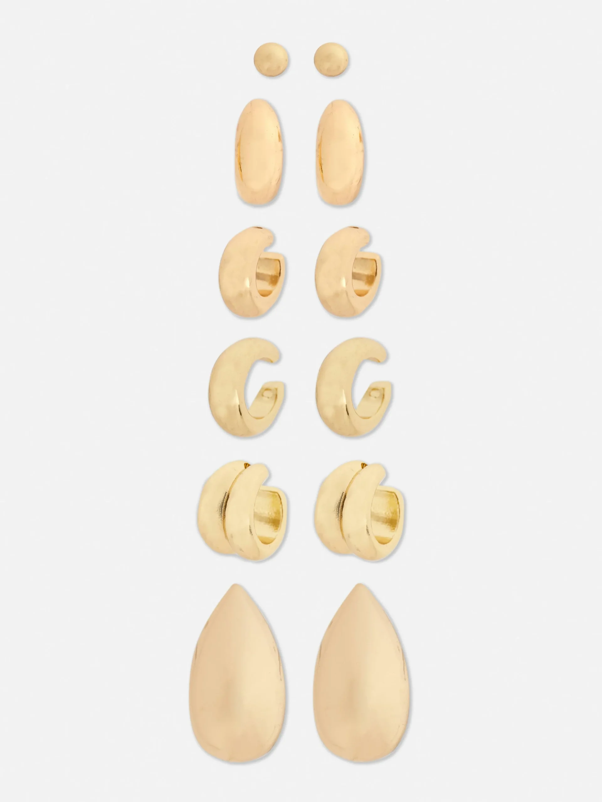 6-Pack Cuff Earrings
