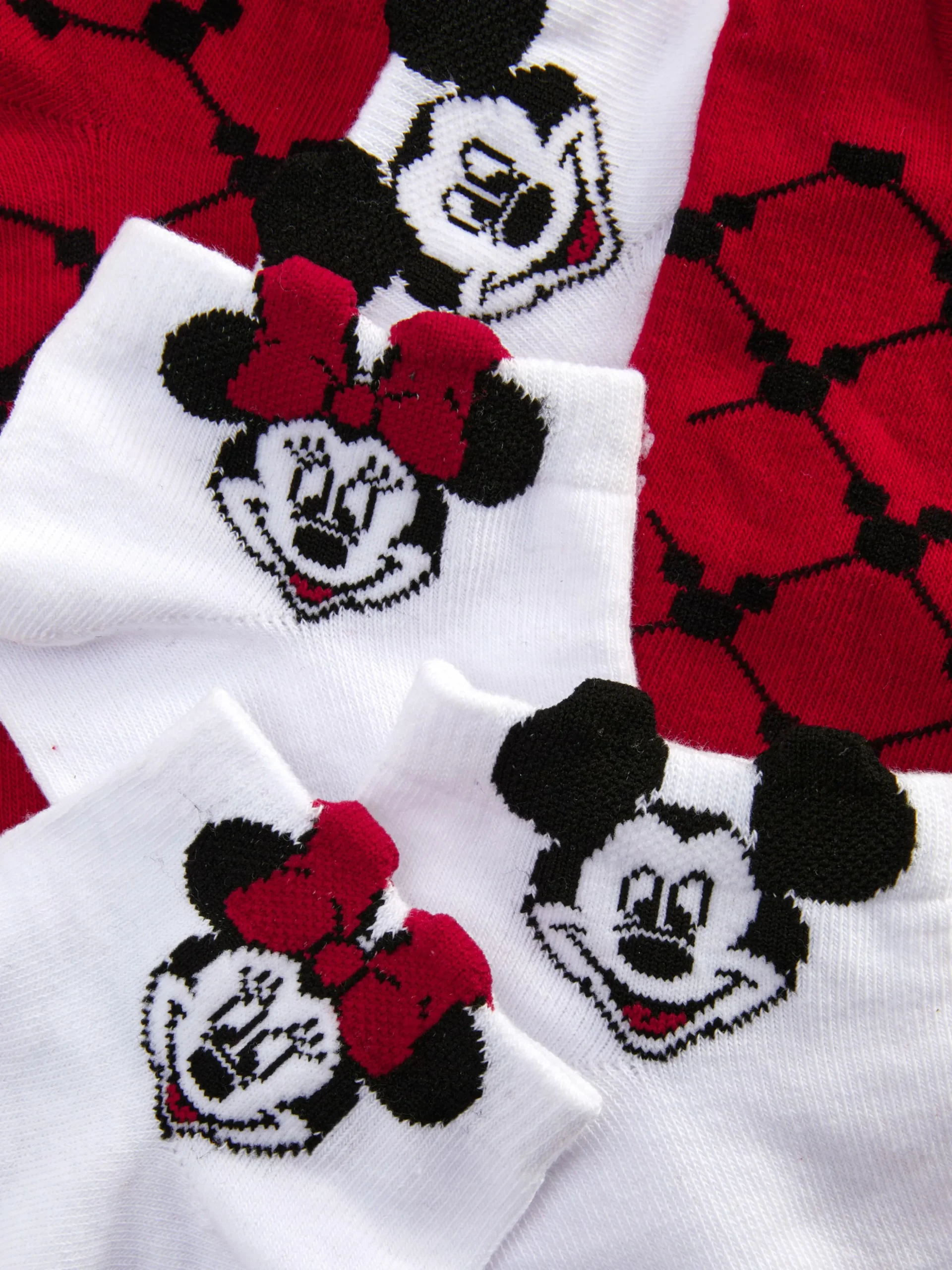 3-Pack Disney’s Mickey And Minnie Mouse Socks