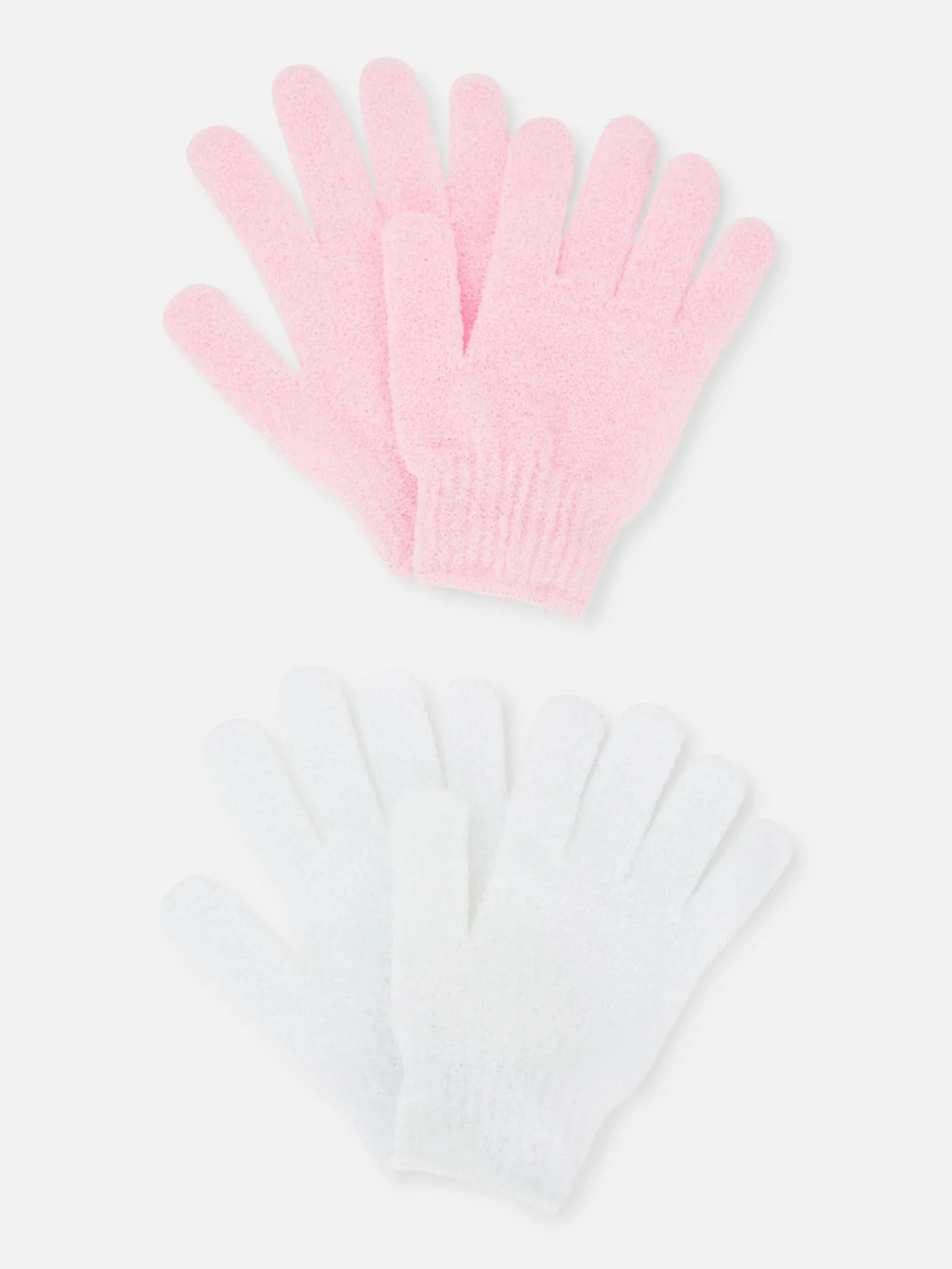 2-Pack Exfoliating Gloves