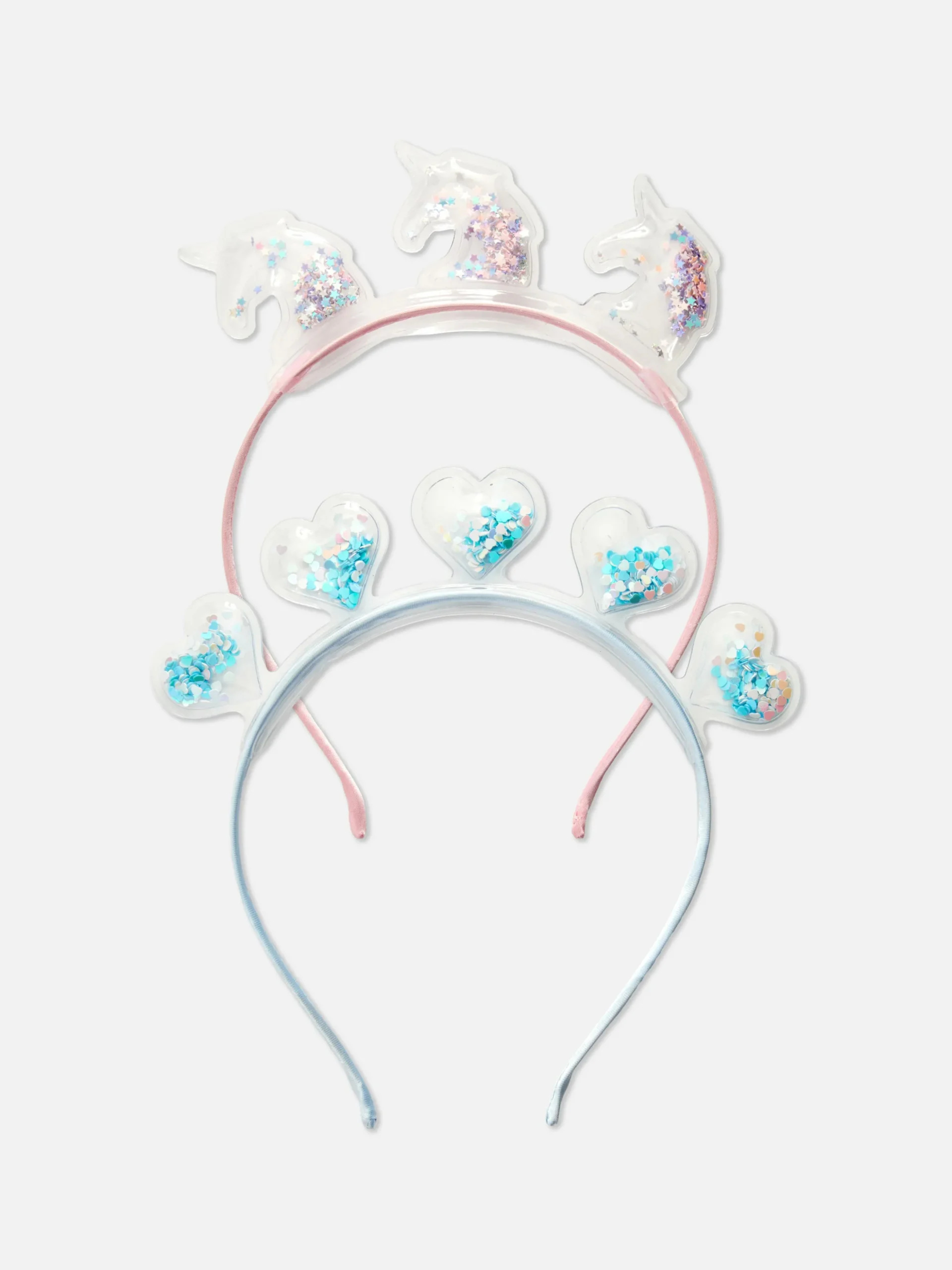 2-Pack Floating Glitter Headbands