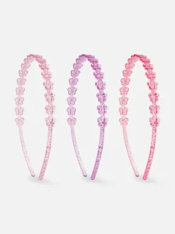 3-Pack Glitter Headbands