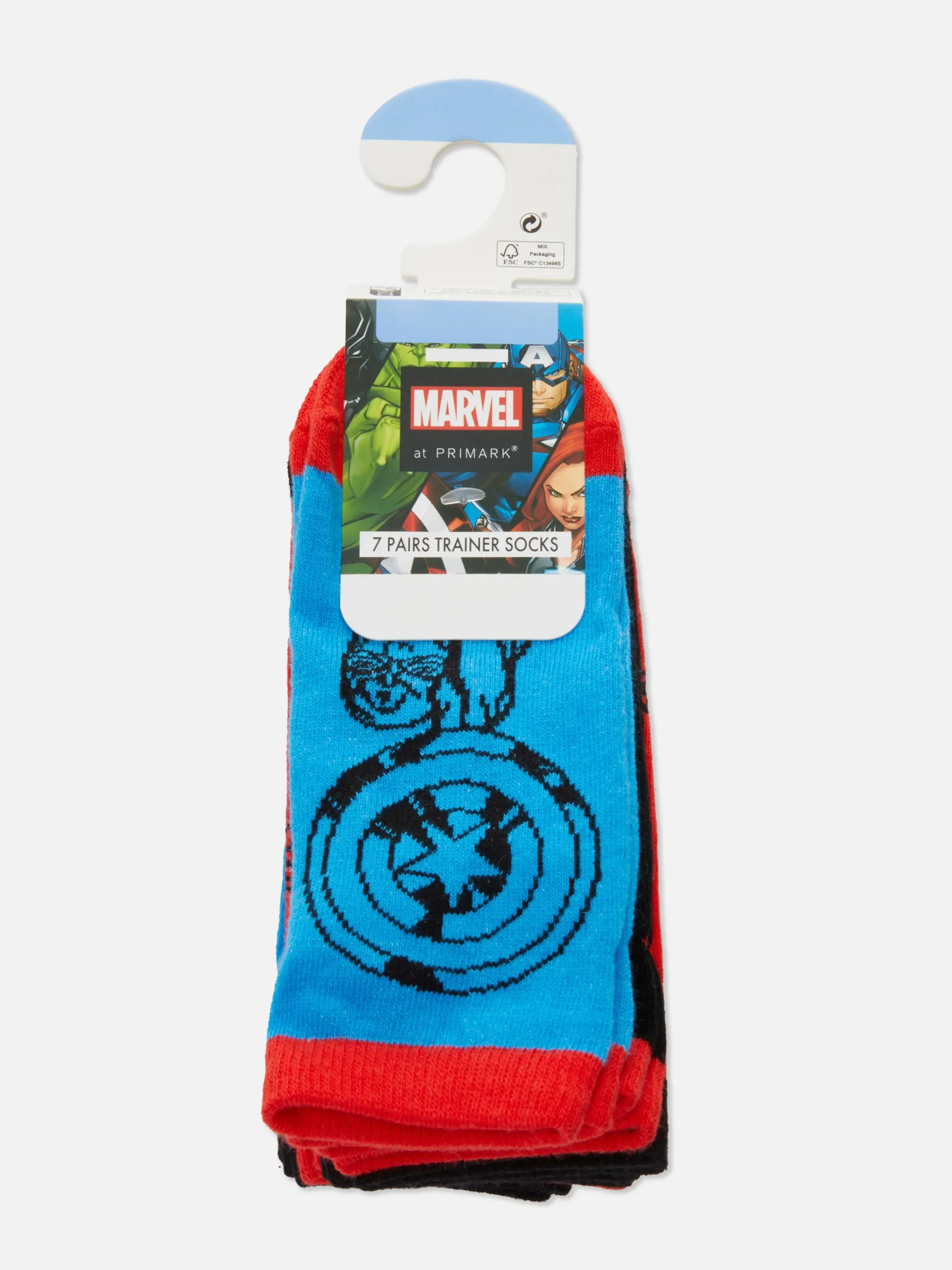 7-Pack Marvel Avengers Sneaker Socks