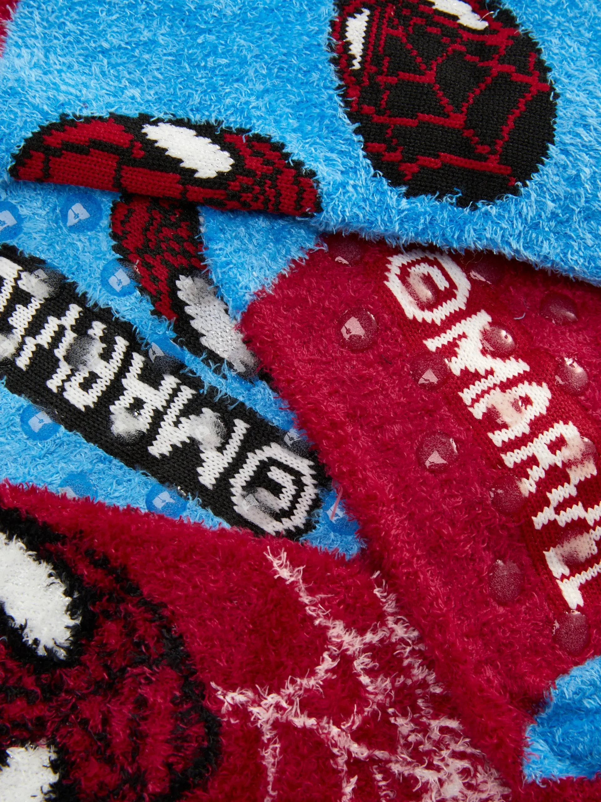 2-Pack Marvel Spider-Man Fluffy Socks