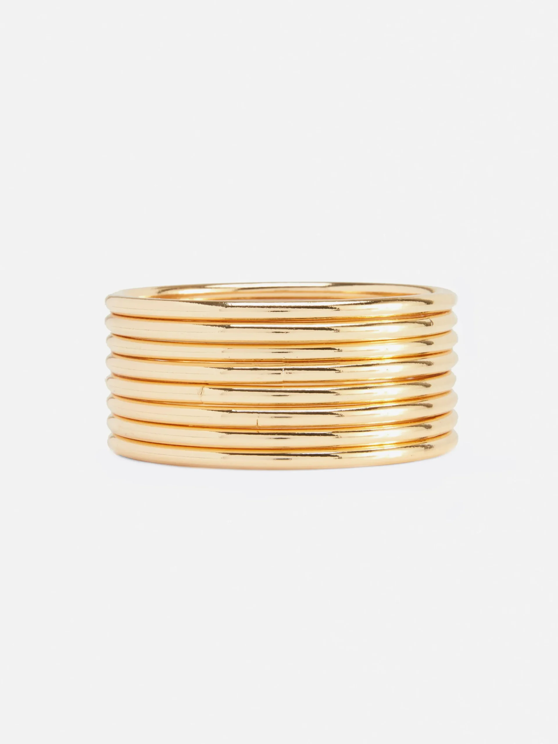8-Pack Metallic Bangles