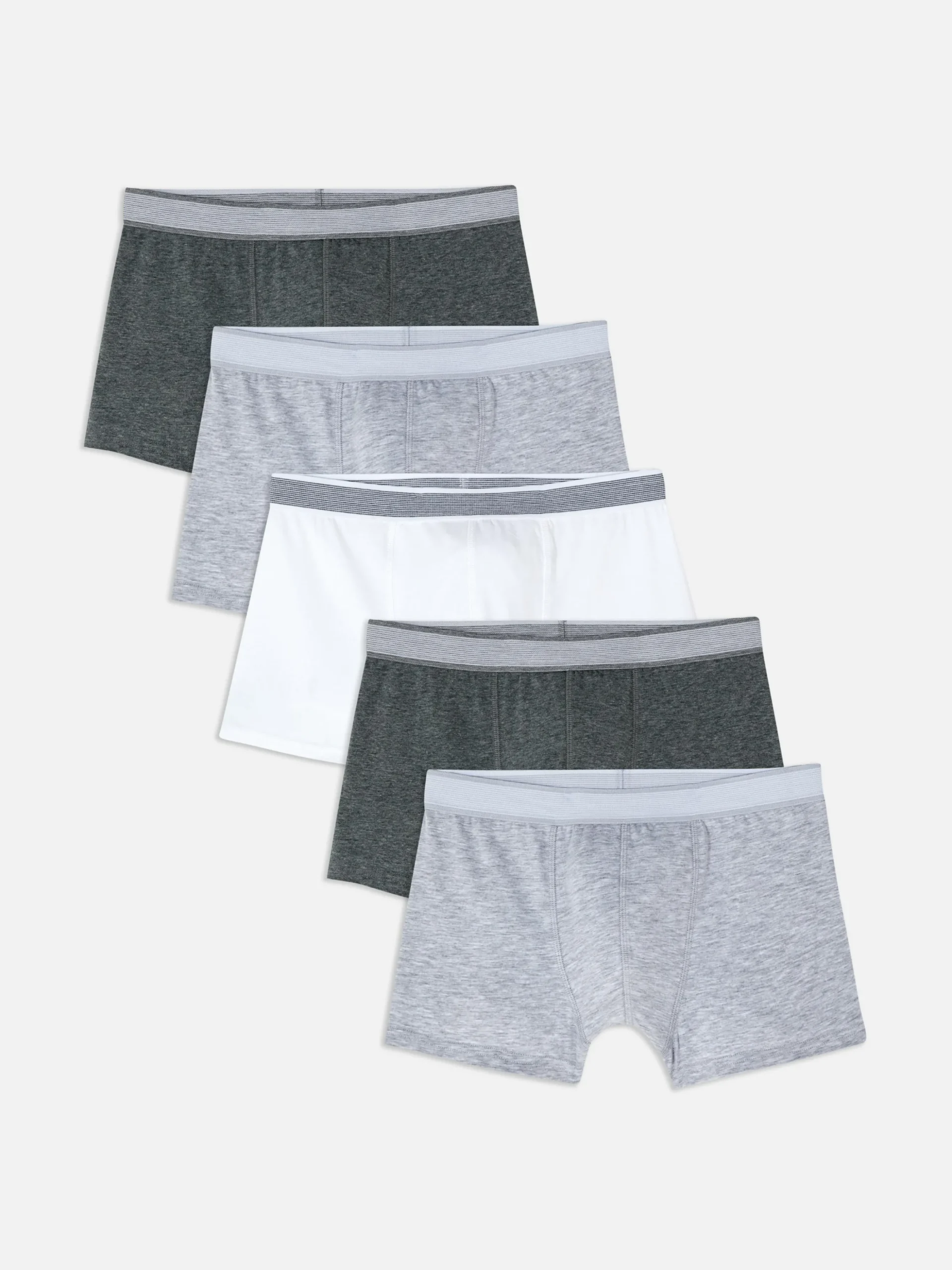 5-Pack Multi Heather Boxer Briefs