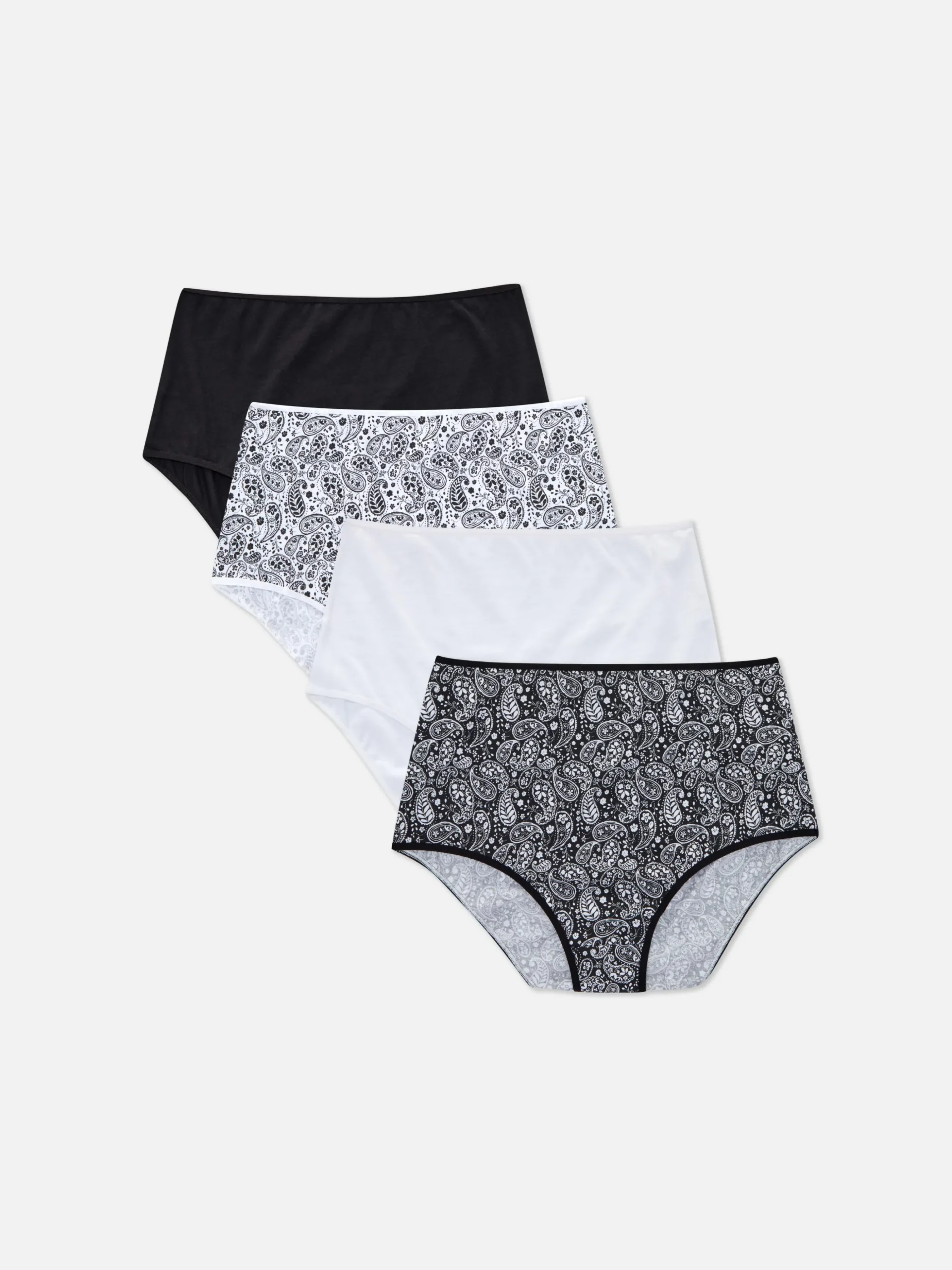 4-Pack Printed Full Briefs
