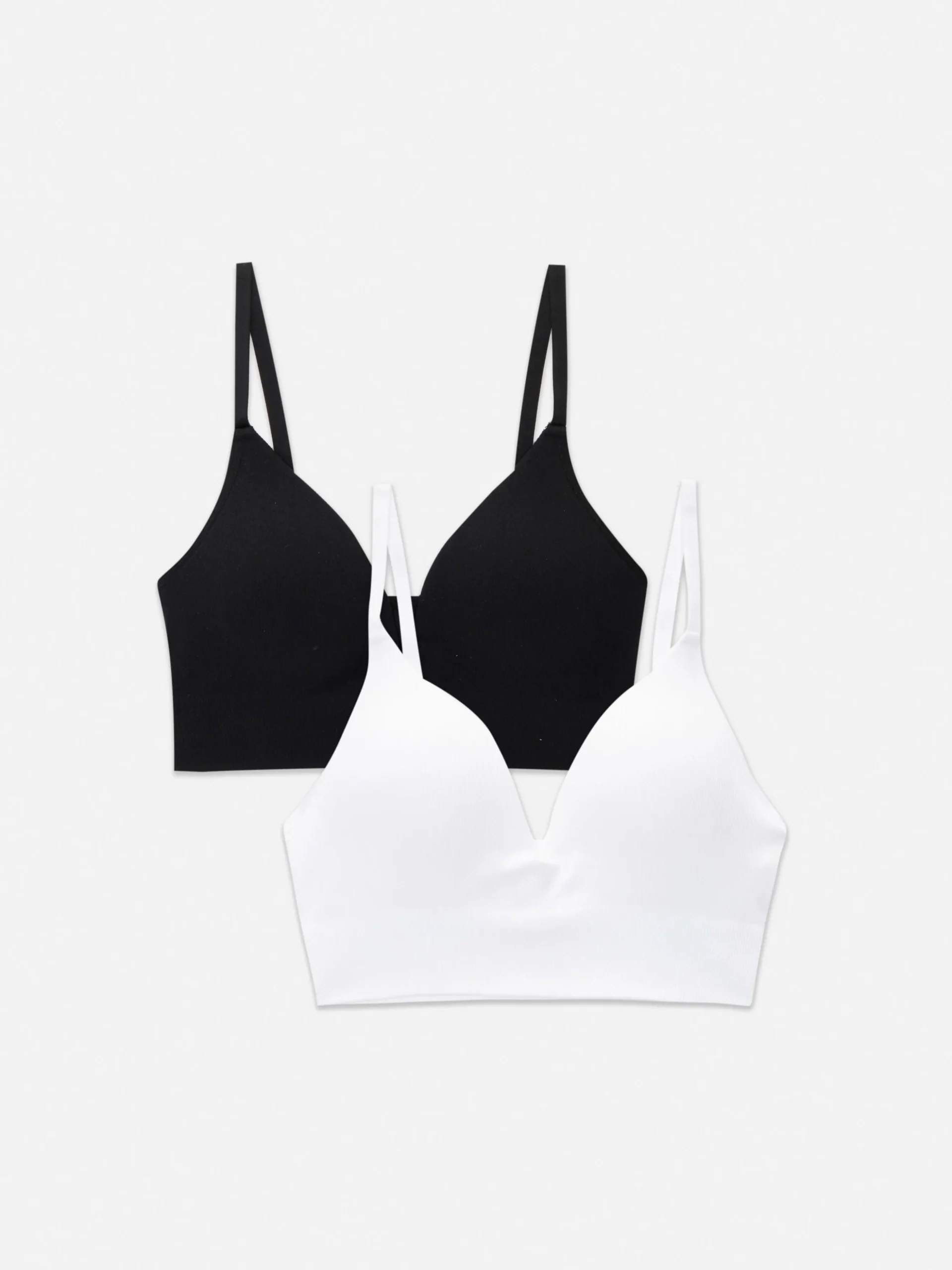 2-Pack Seamless Push Up Bras