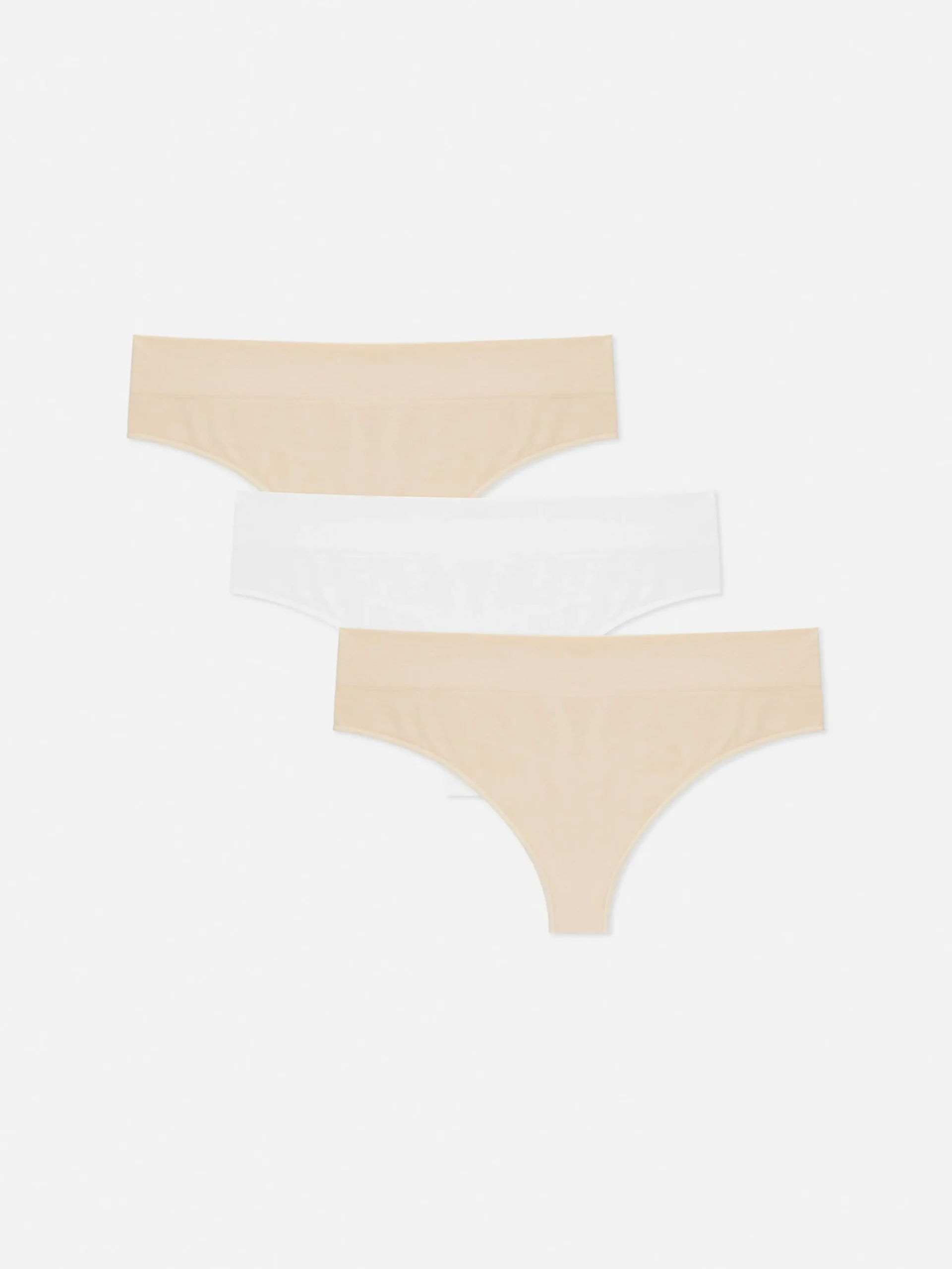 3-Pack Seamless Thongs