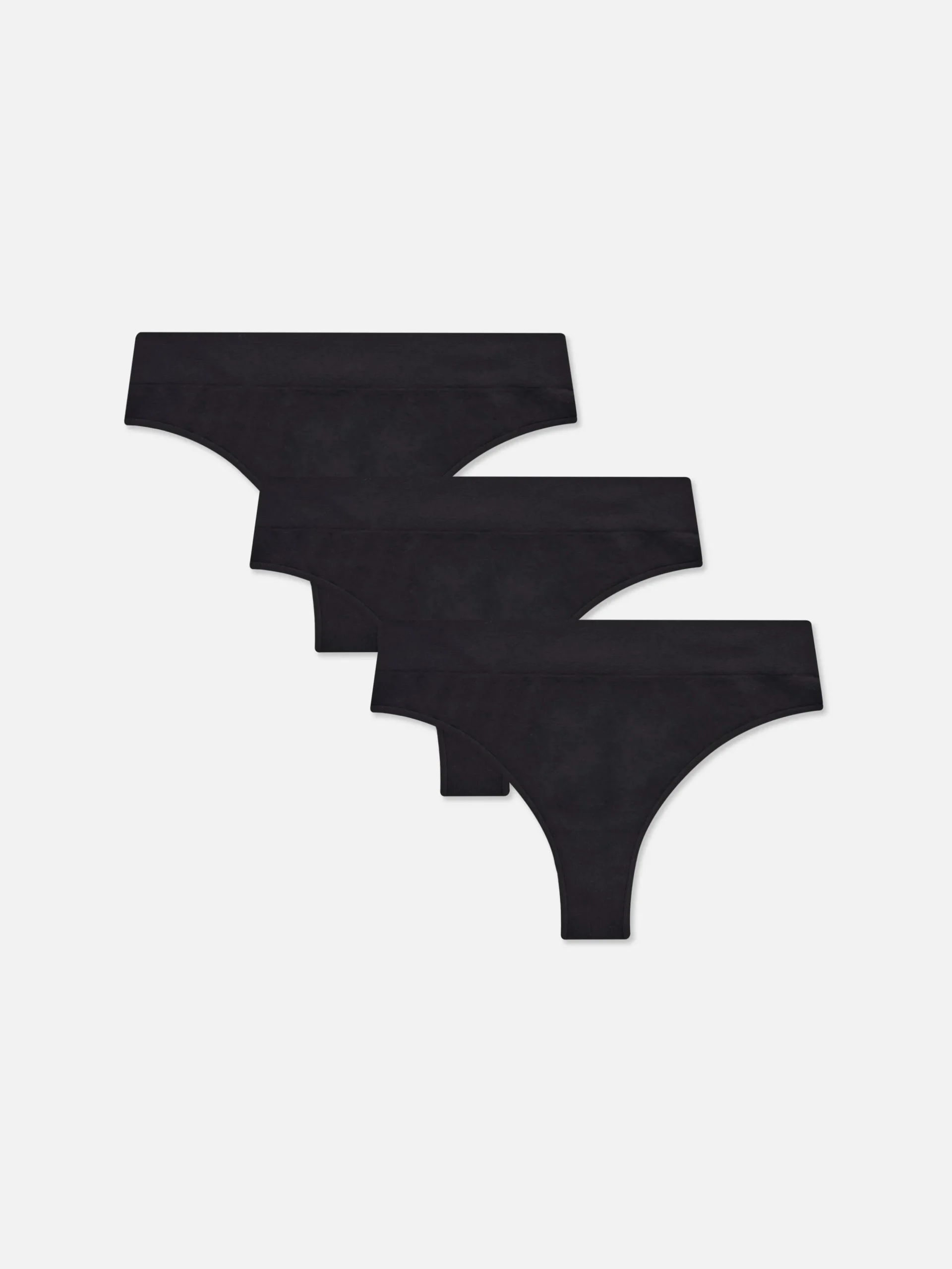3-Pack Seamless Thongs