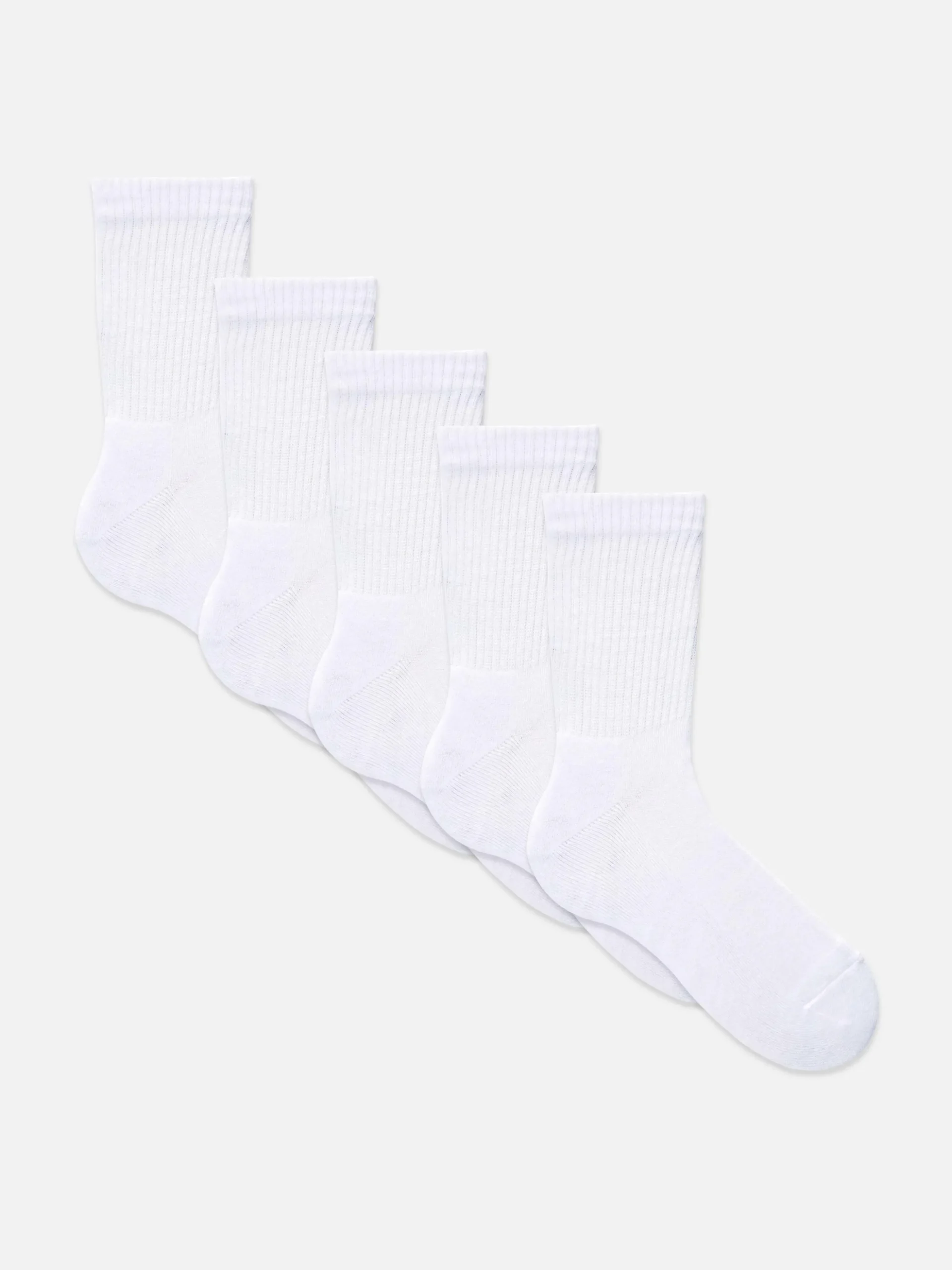 5-Pack Sports Crew Socks