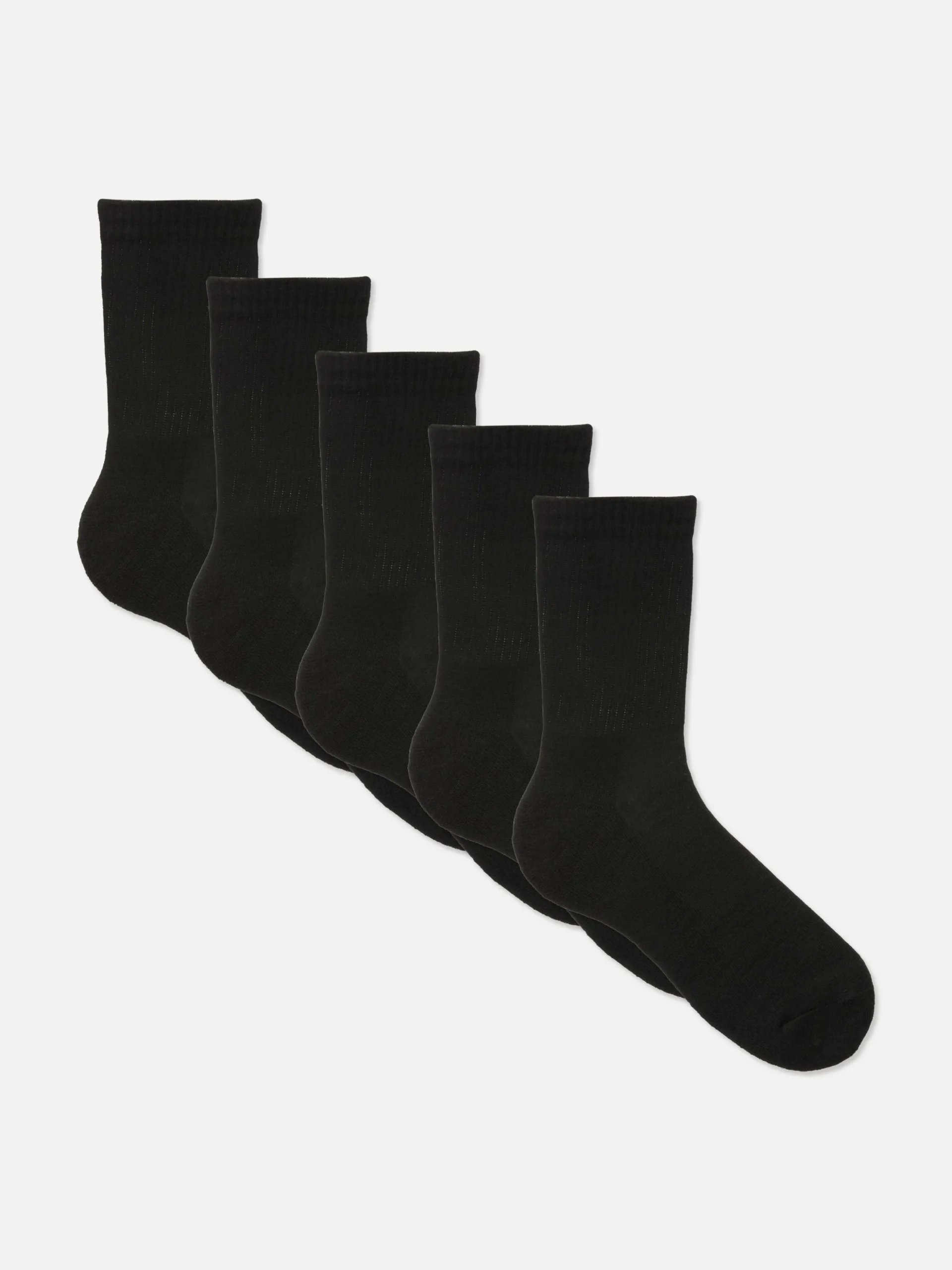 5-Pack Sports Crew Socks