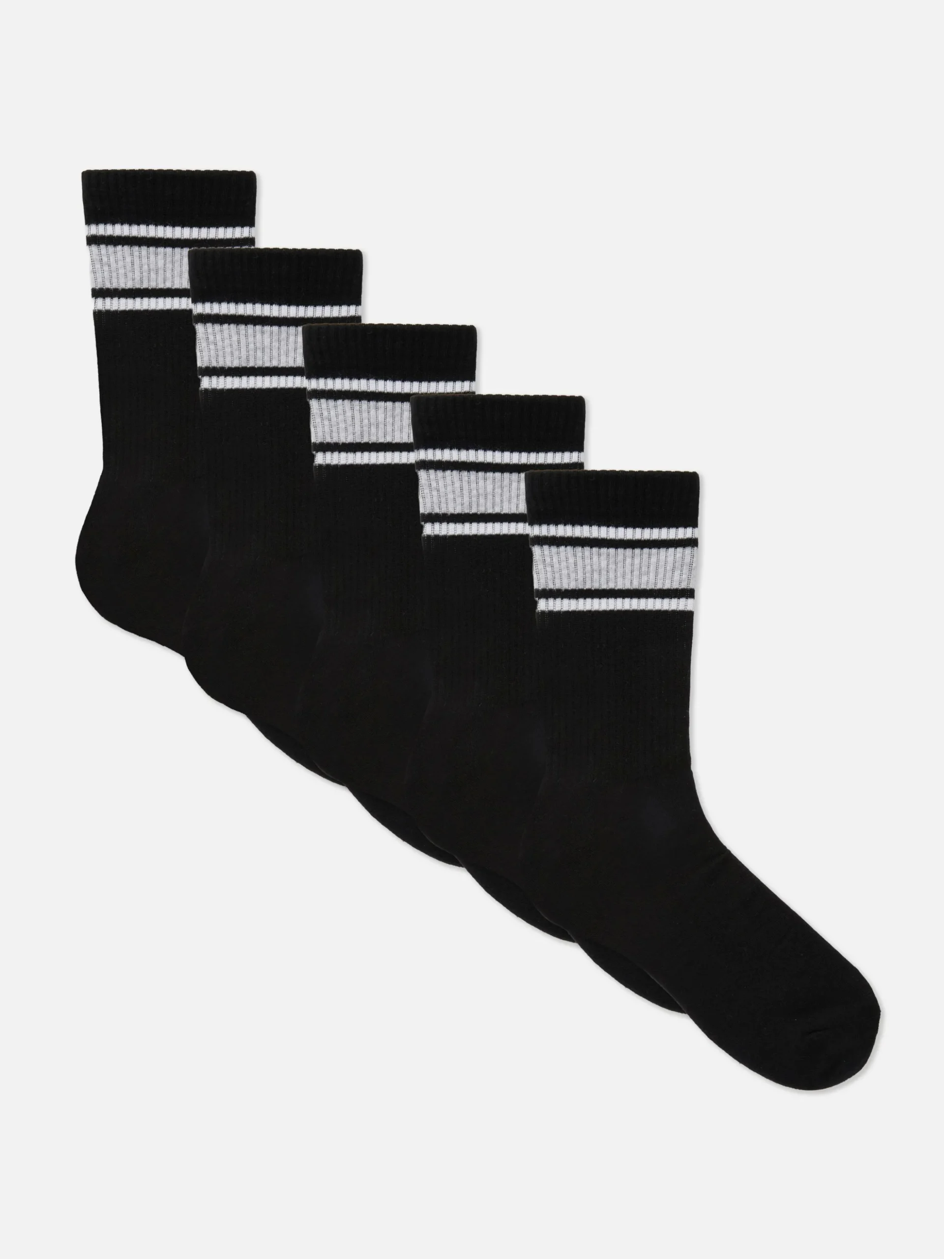 5-Pack Striped Sports Socks