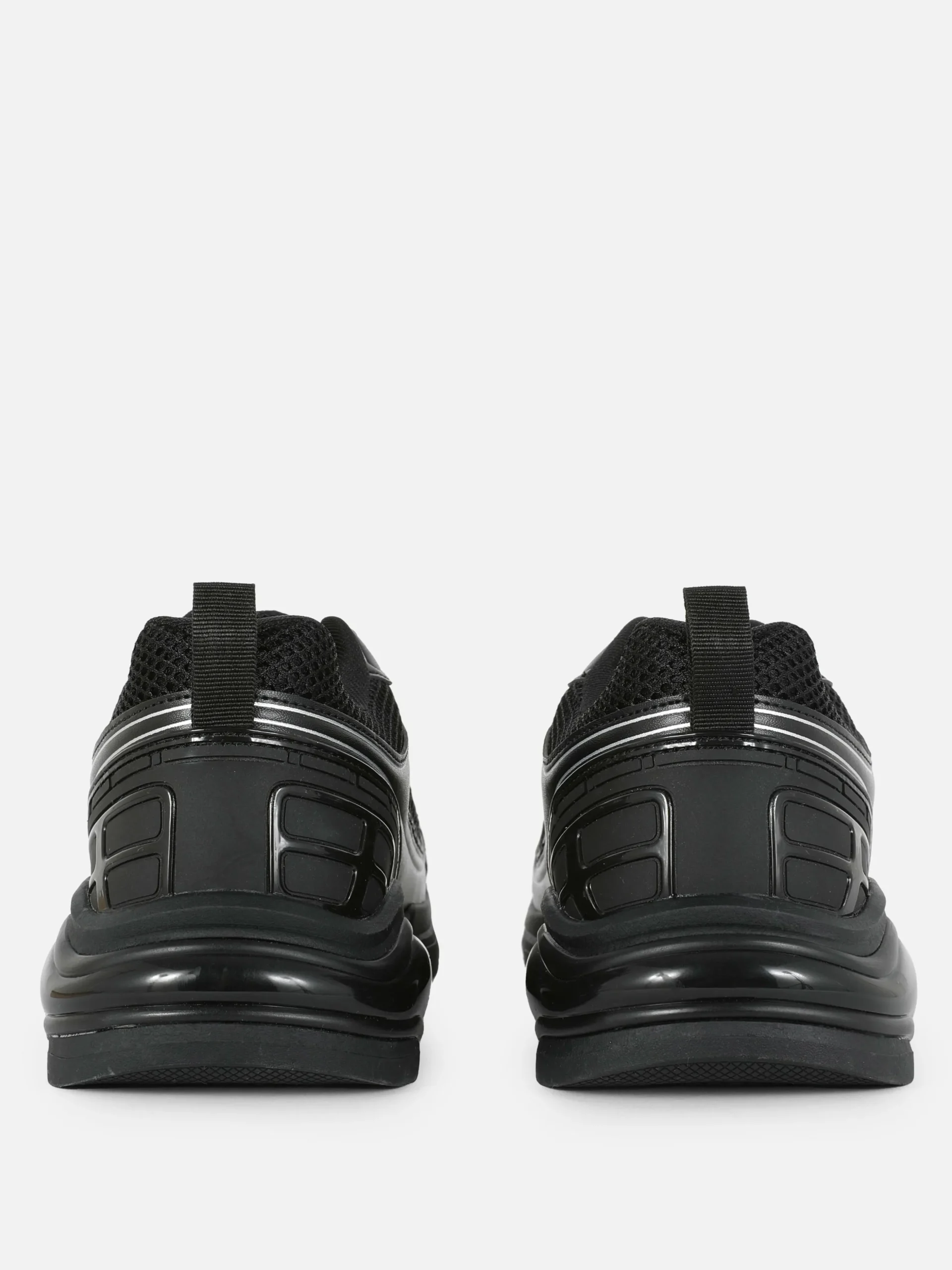Paneled Low-Top Sports Sneakers