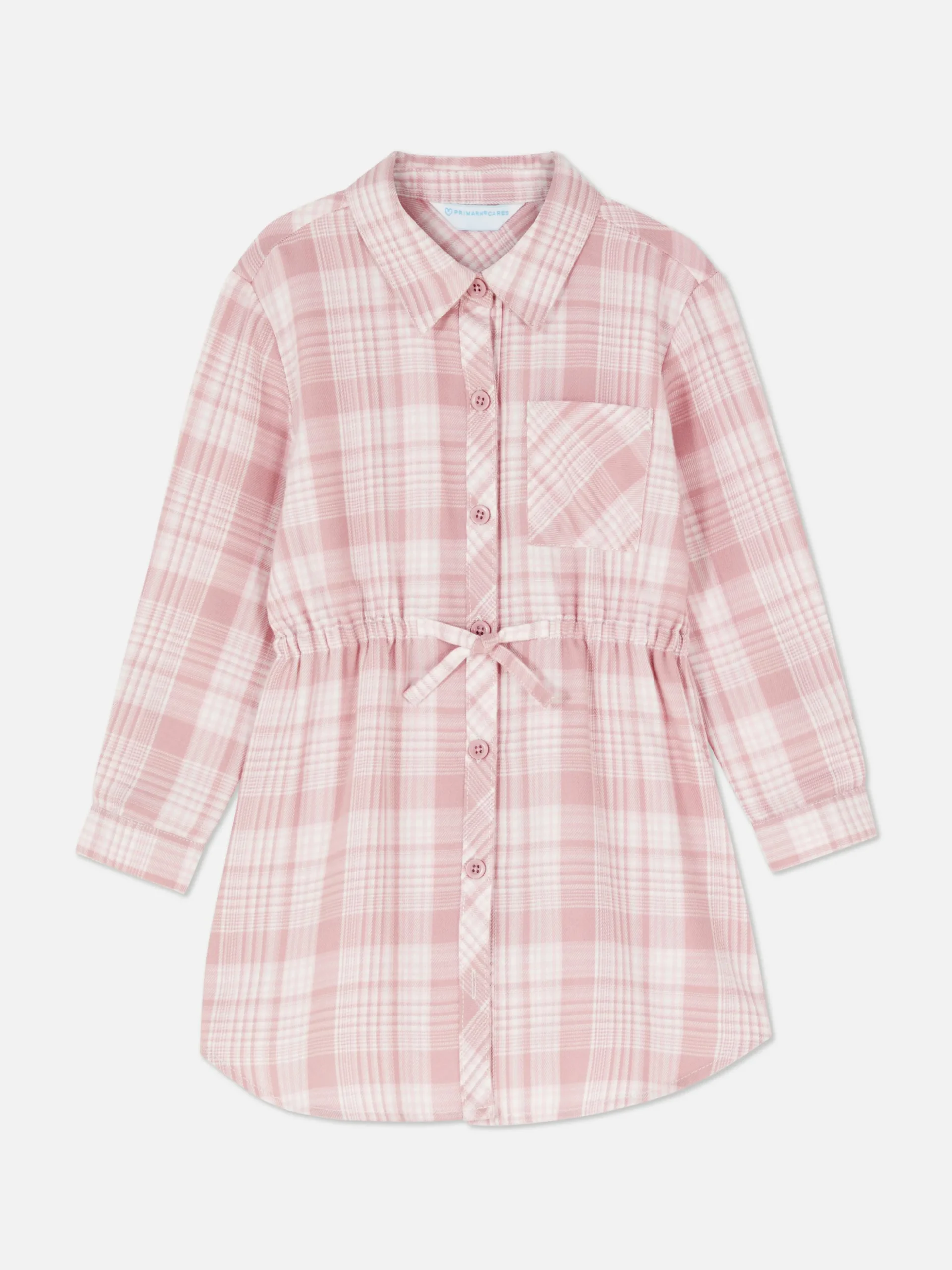 Plaid Shirt Dress
