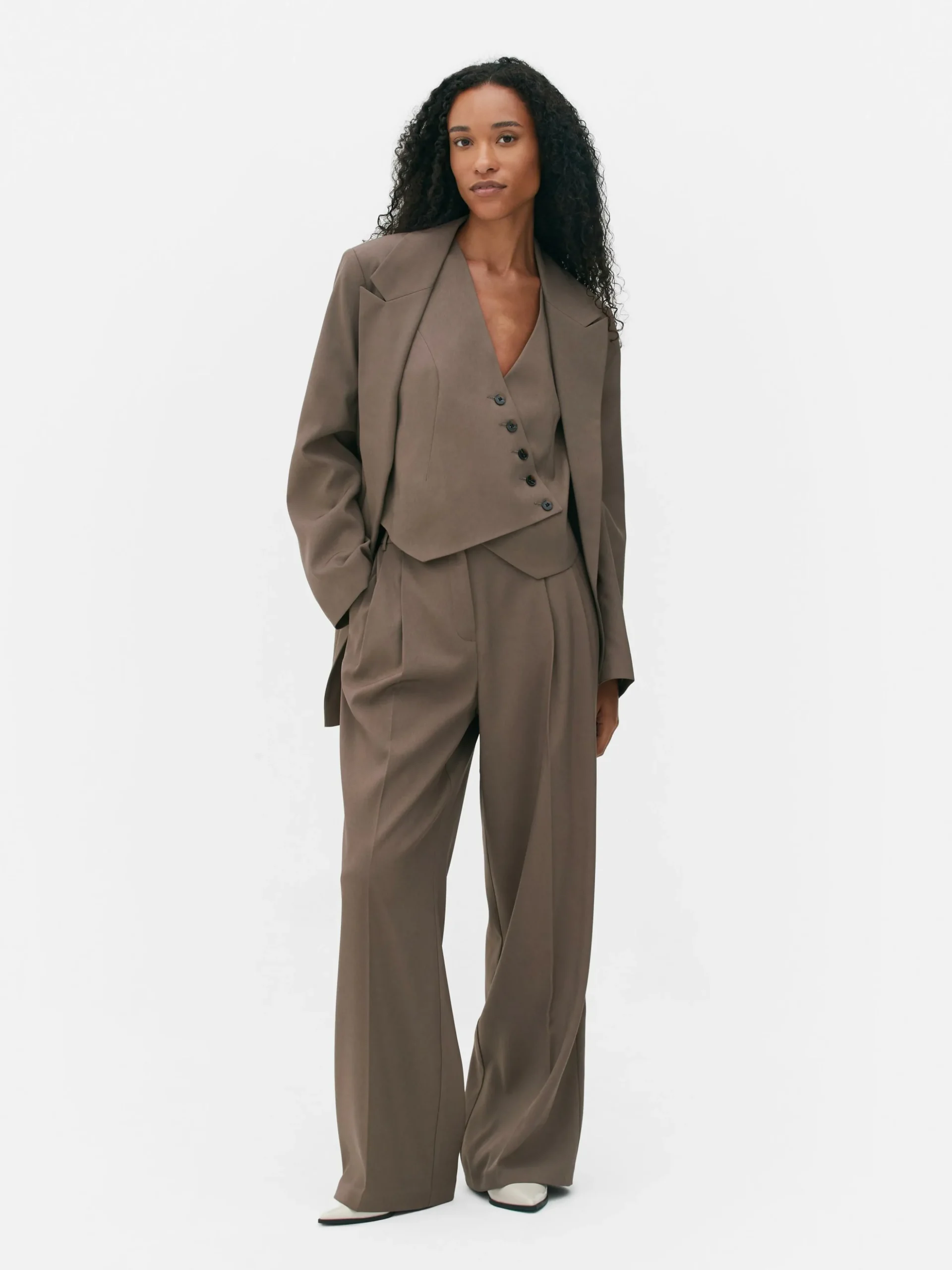Pleated Tailored Pants