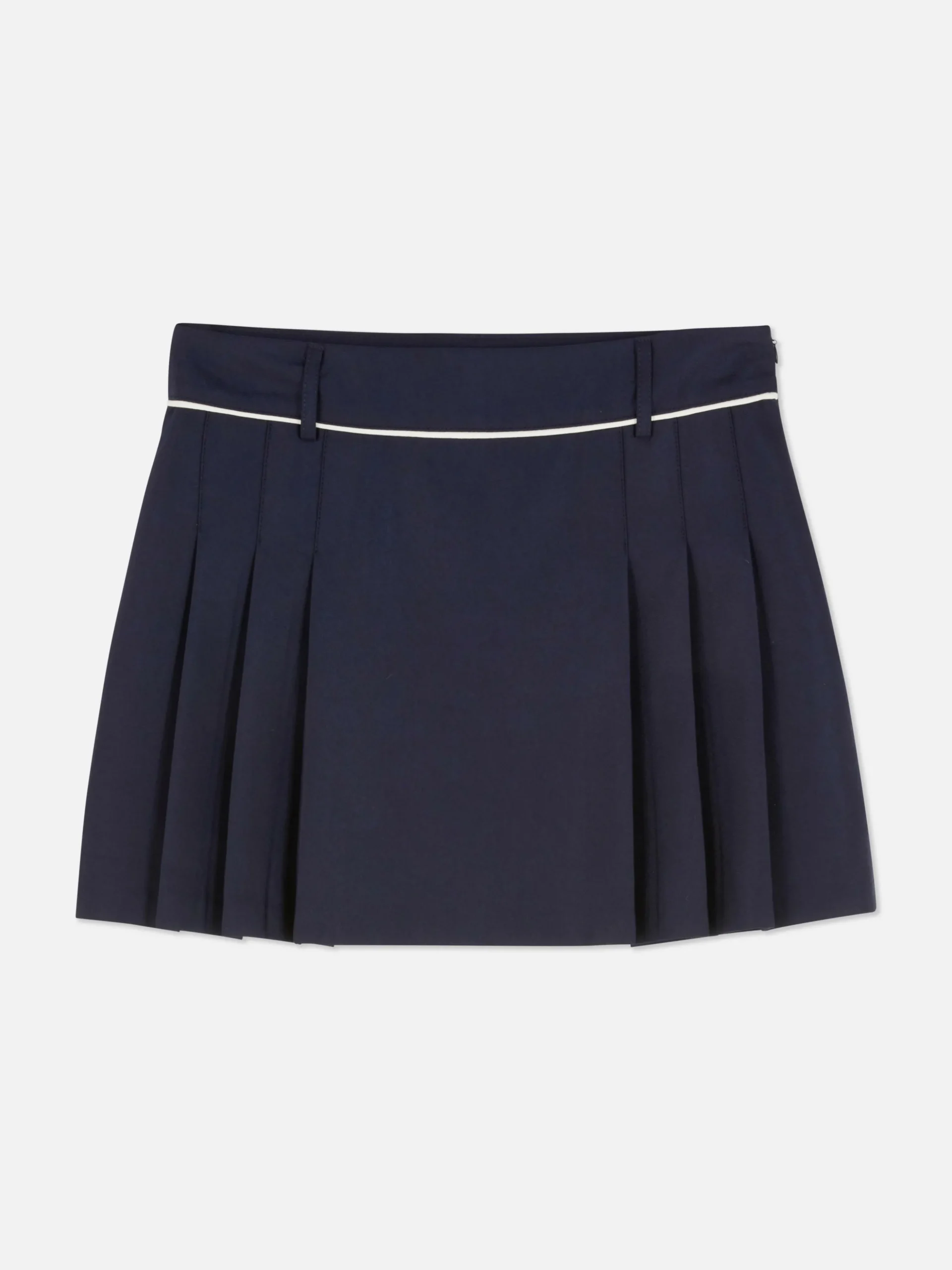 Pleated Tennis Mini Skirt