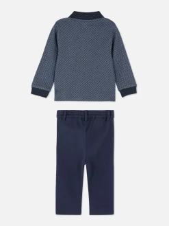 Polo Shirt And Pants Set