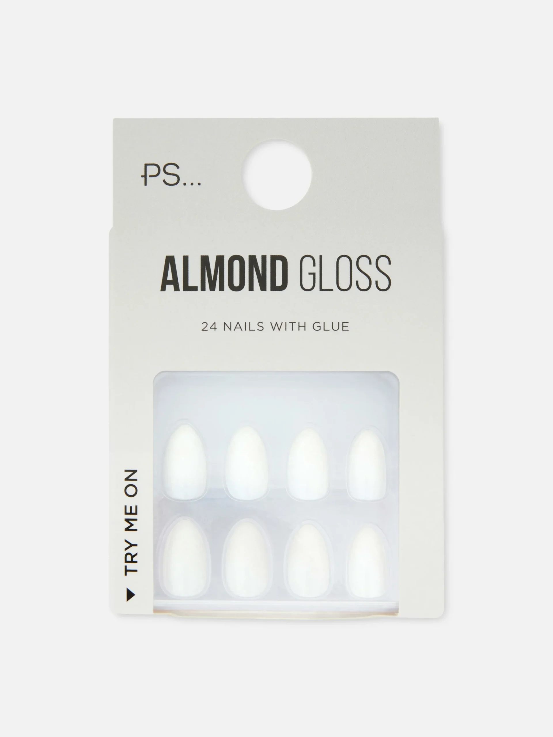 PS Almond Gloss Faux Nails