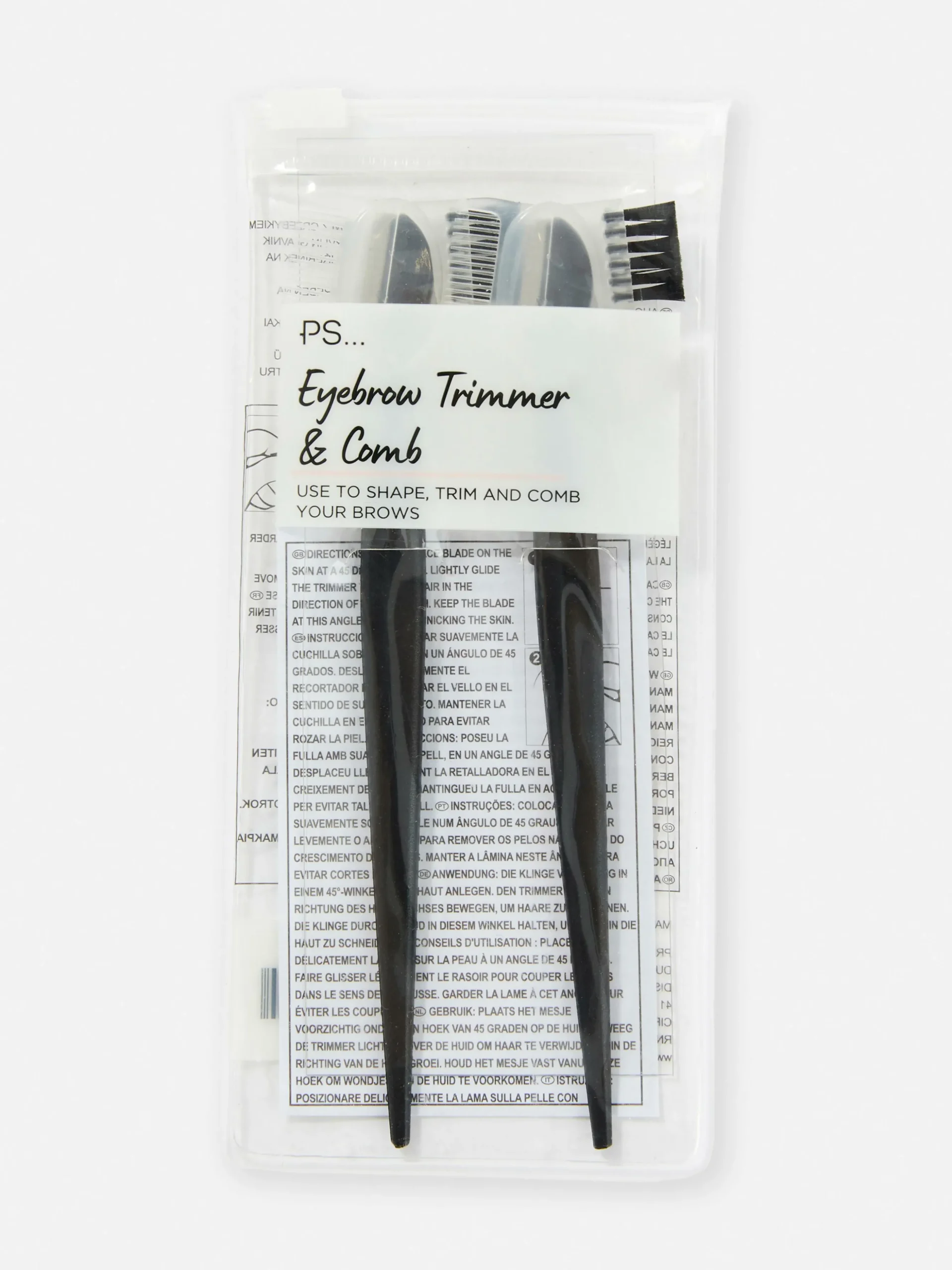 PS Eyebrow Trimmer And Comb
