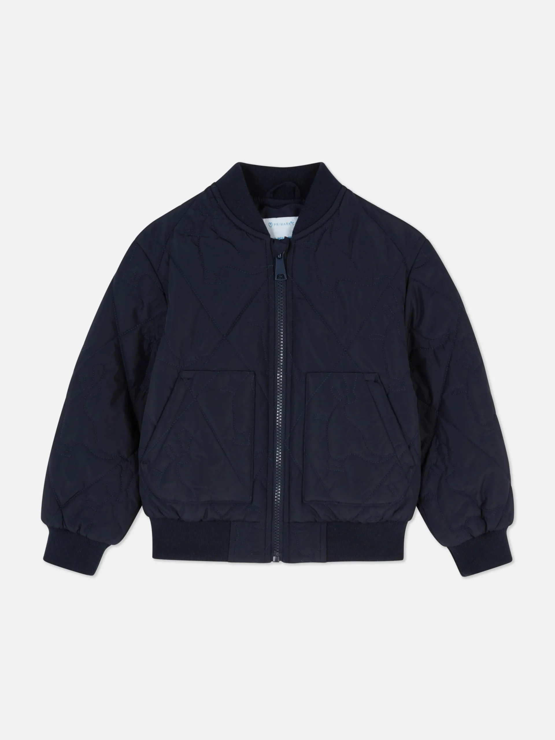 Quilted Bomber Jacket