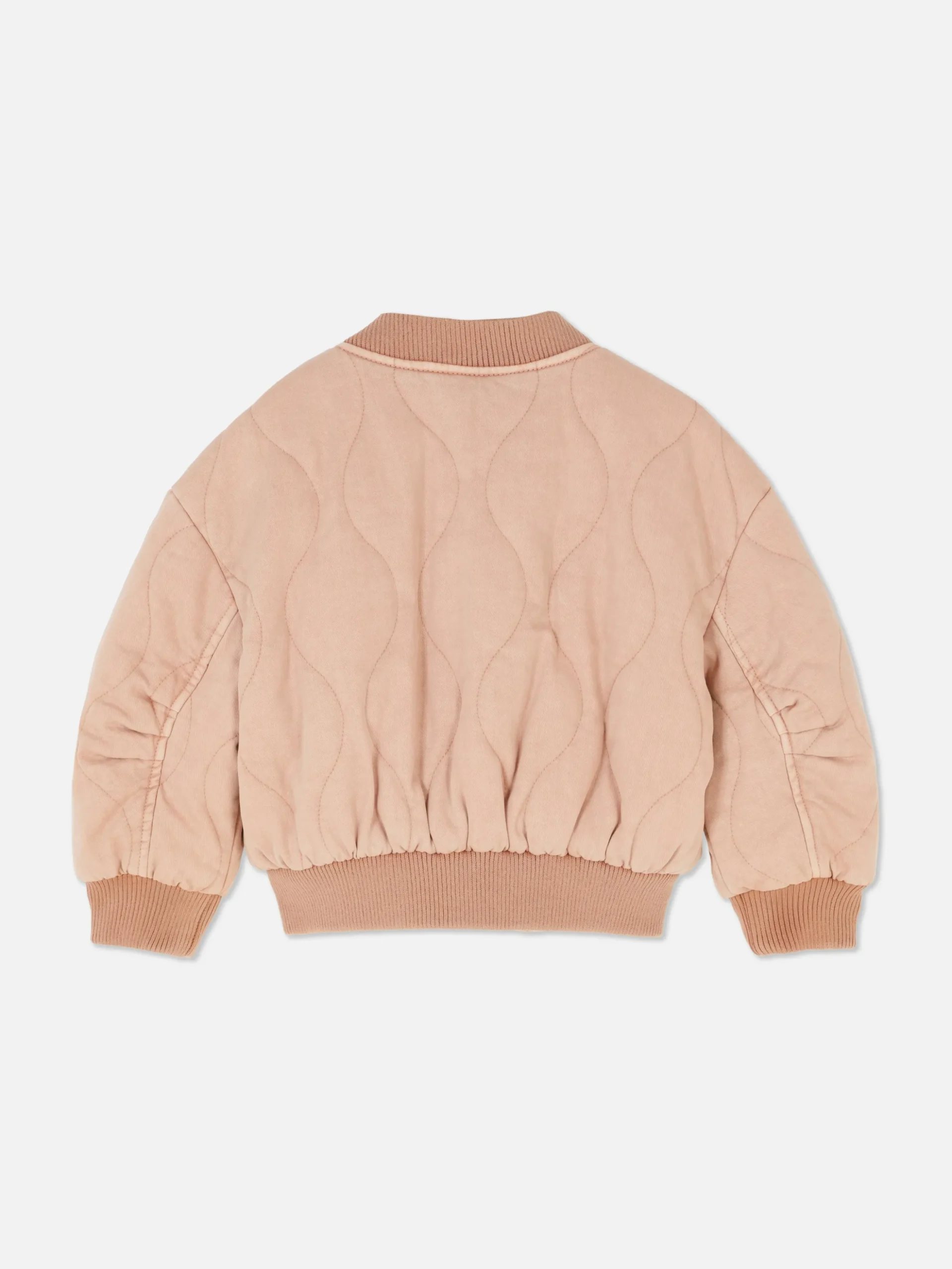 Quilted Bomber Jacket