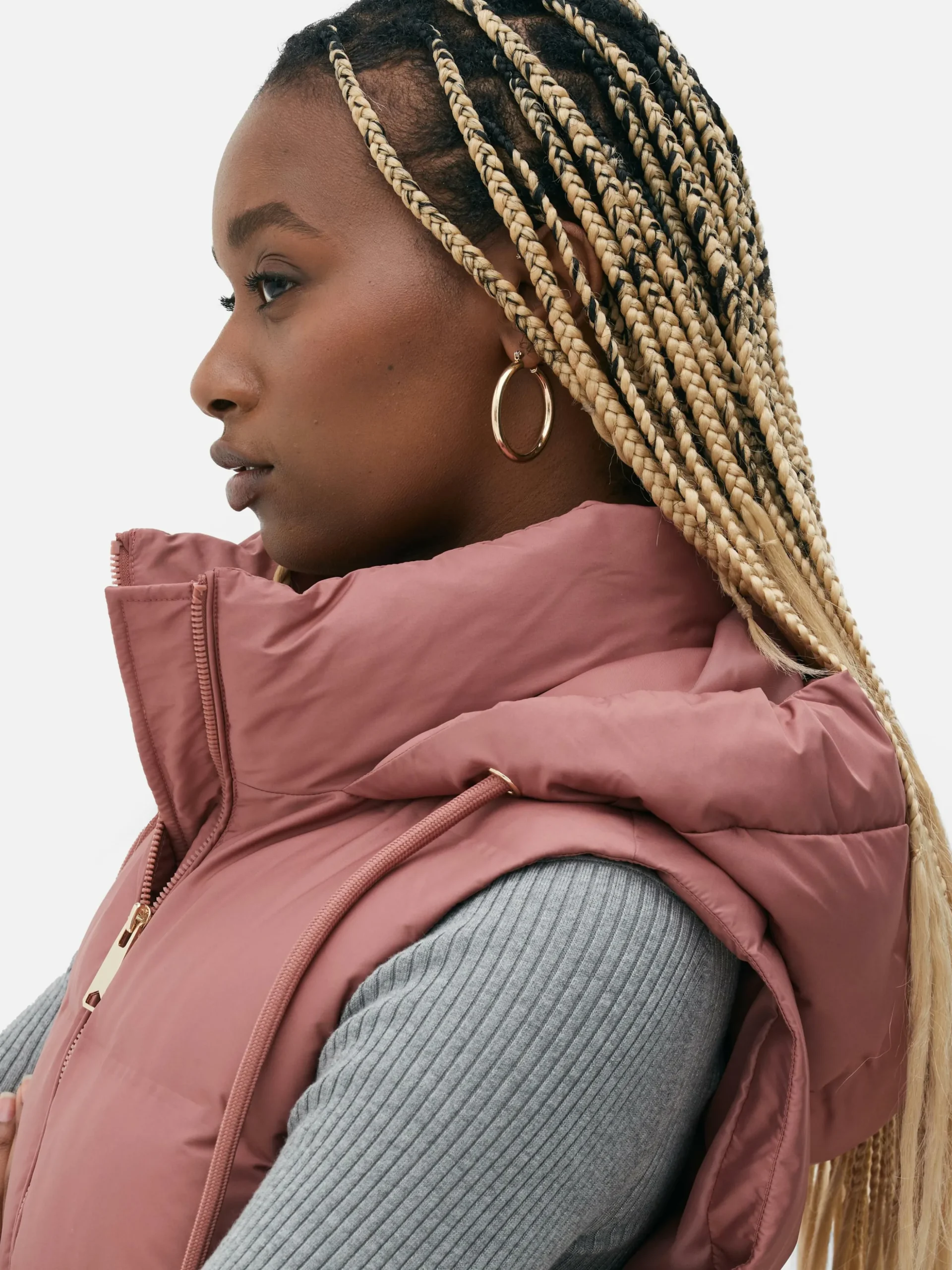 Quilted Hooded Vest
