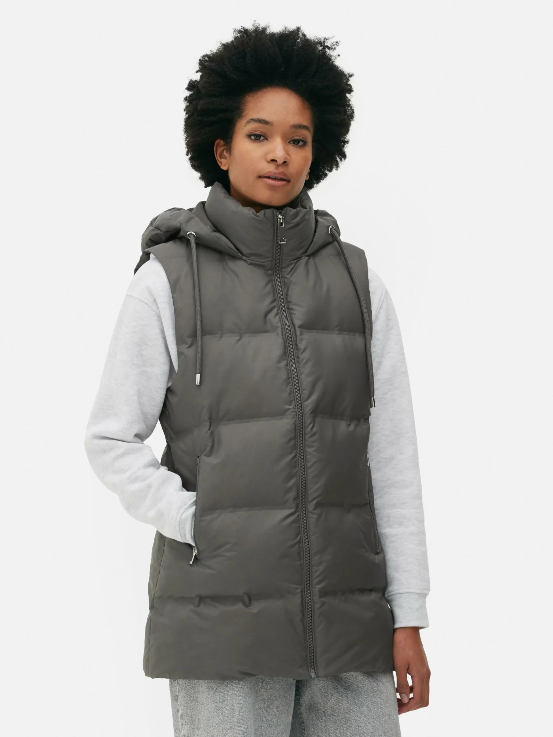 Quilted Hooded Vest