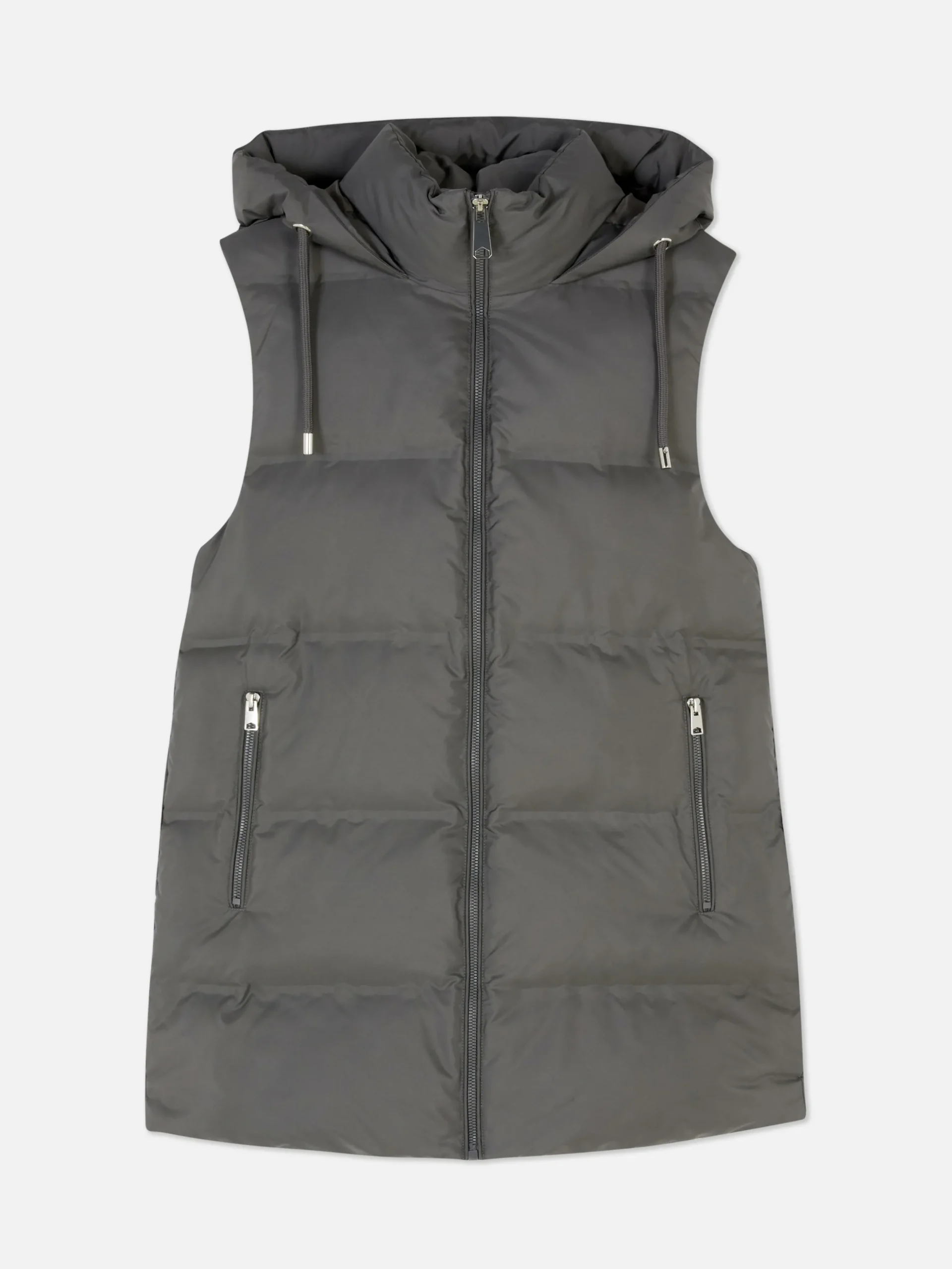 Quilted Hooded Vest