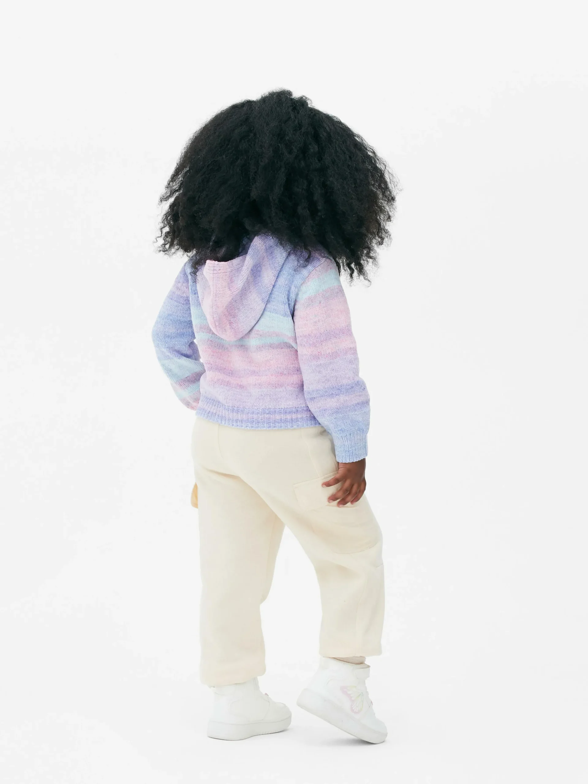 Rainbow Knit Hoodie