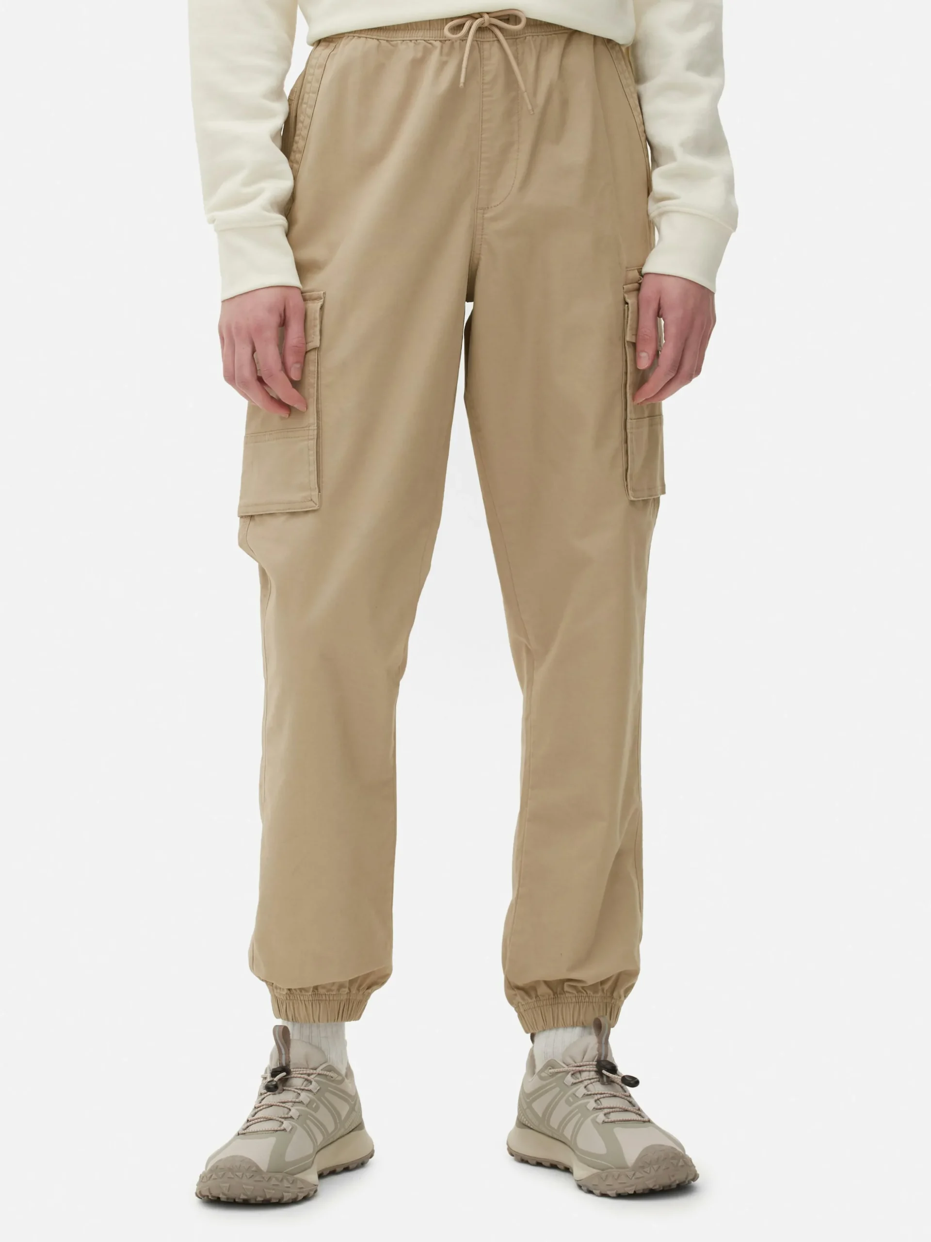 Relaxed Cuff Cargo Pants