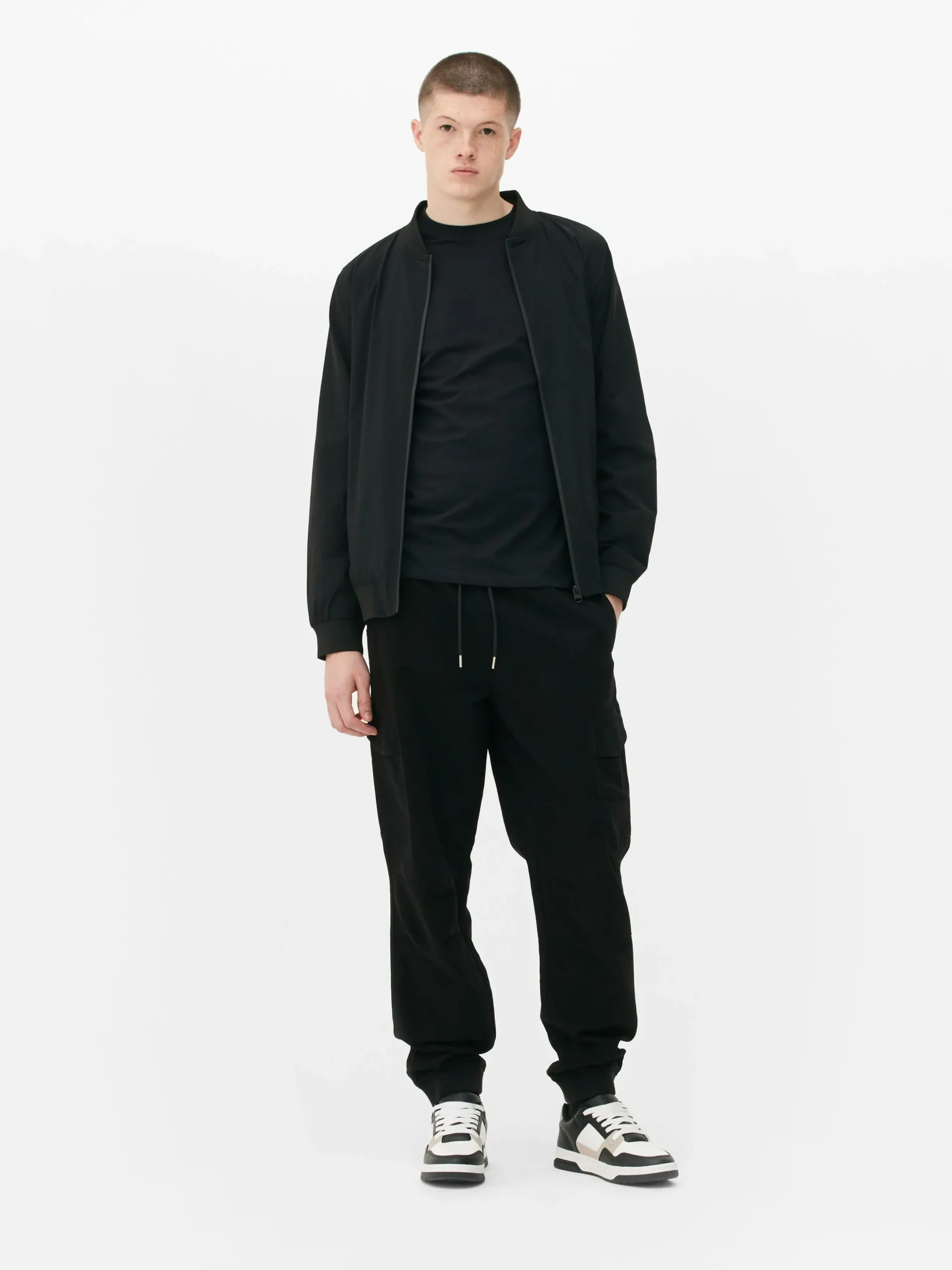Relaxed Fit Stretch Cargo Joggers