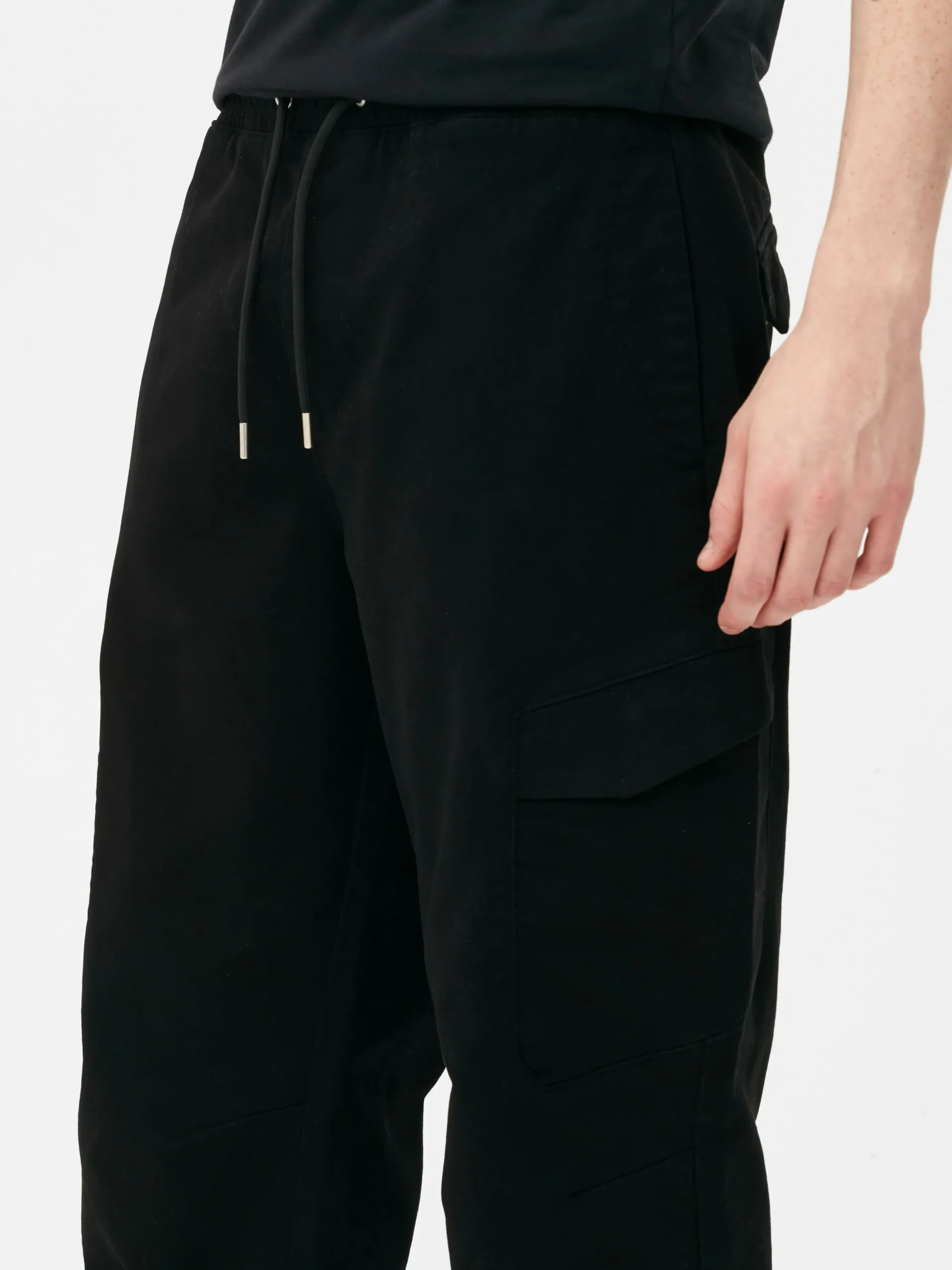 Relaxed Fit Stretch Cargo Joggers