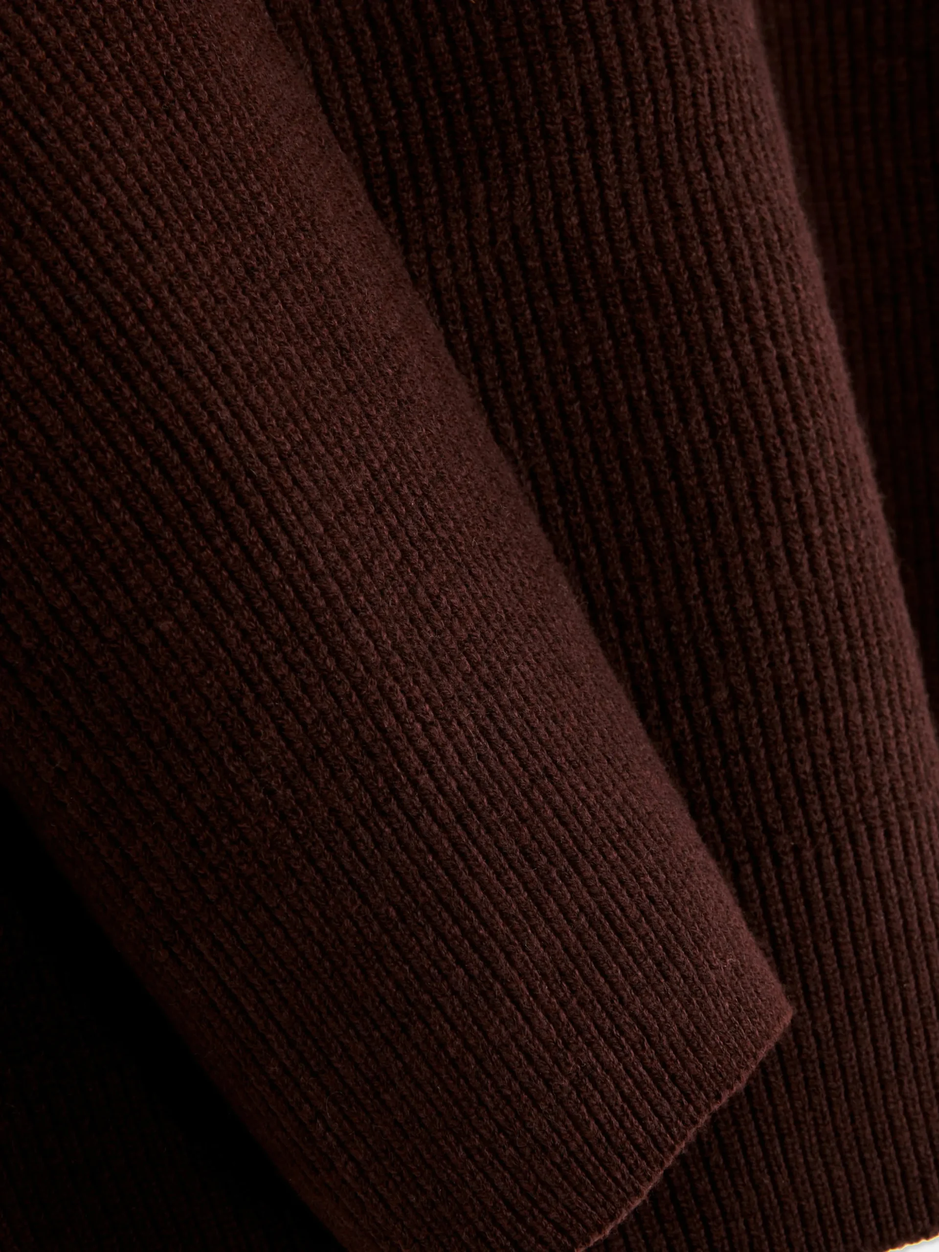 Ribbed Crew Neck Sweater