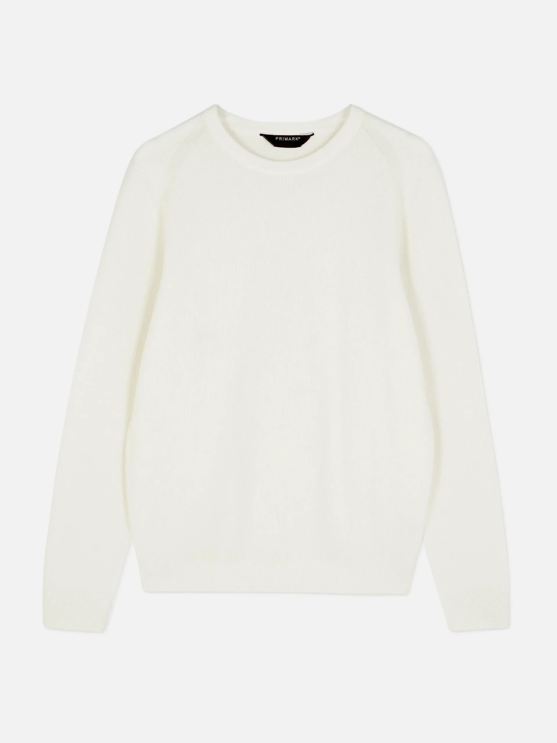 Ribbed Crew Neck Sweater