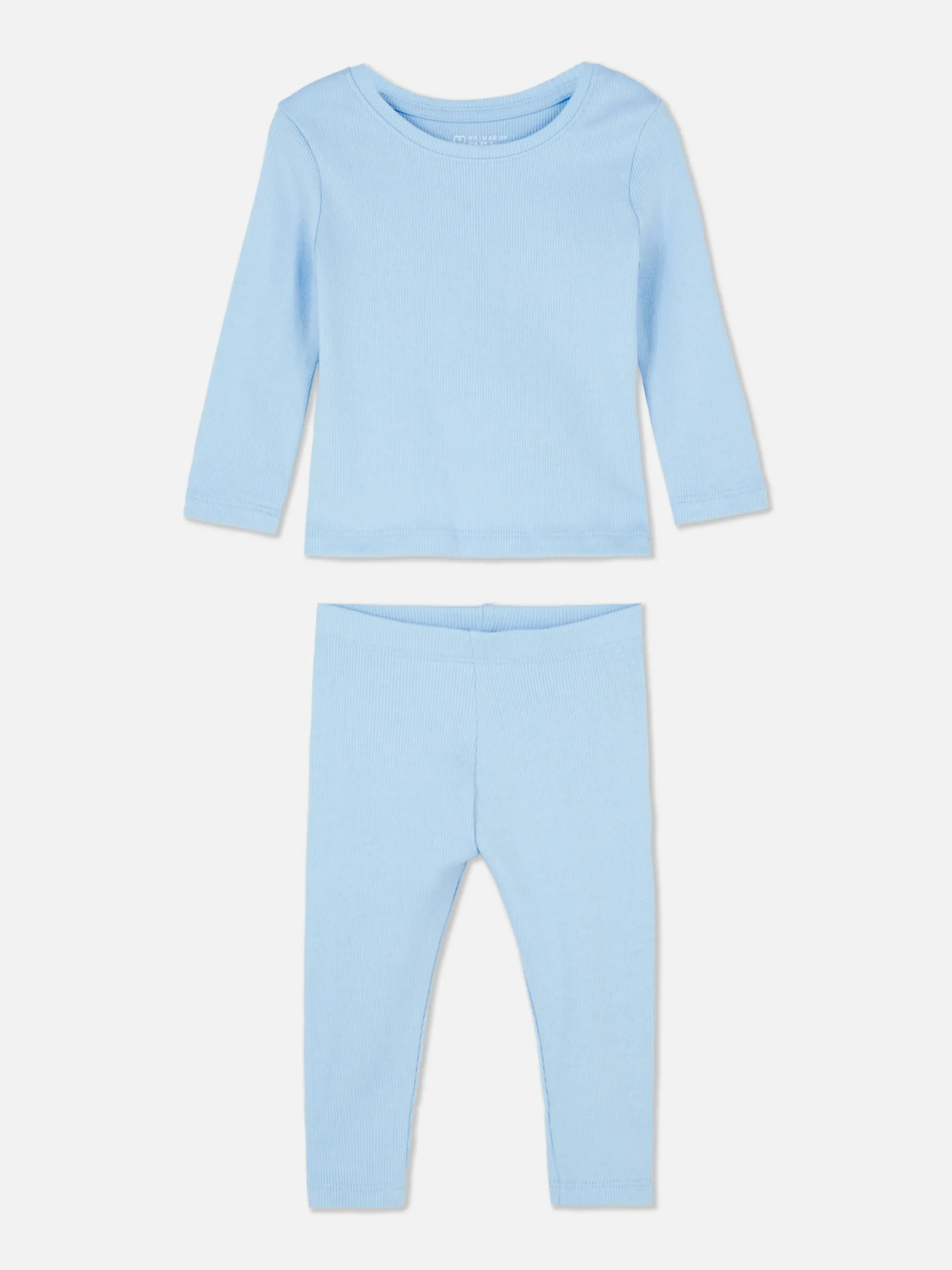 Ribbed T-Shirt And Leggings Set