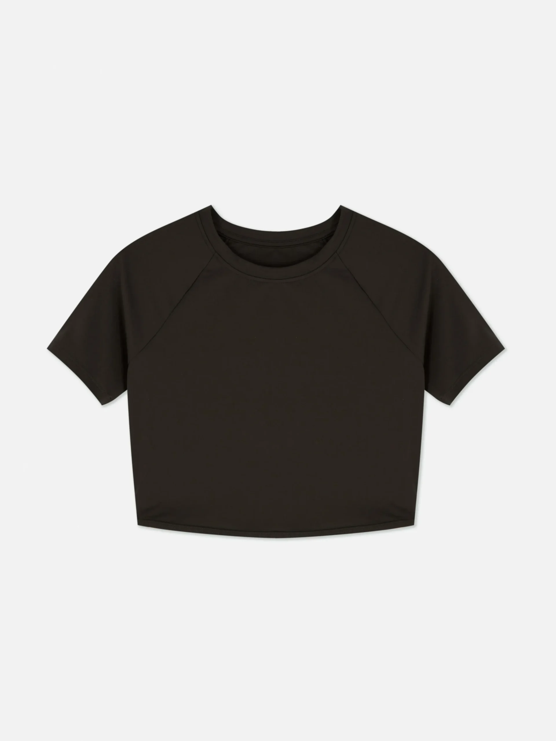 Rita Ora Buttery Soft Cropped Sports Top